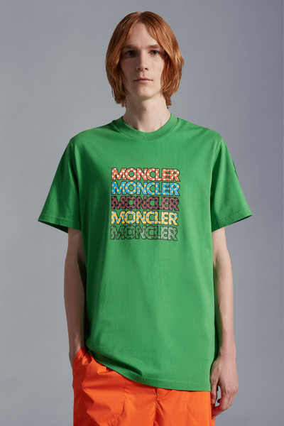 Green Logo T-Shirt - 2 Moncler 1952 Man for Genius | Moncler US