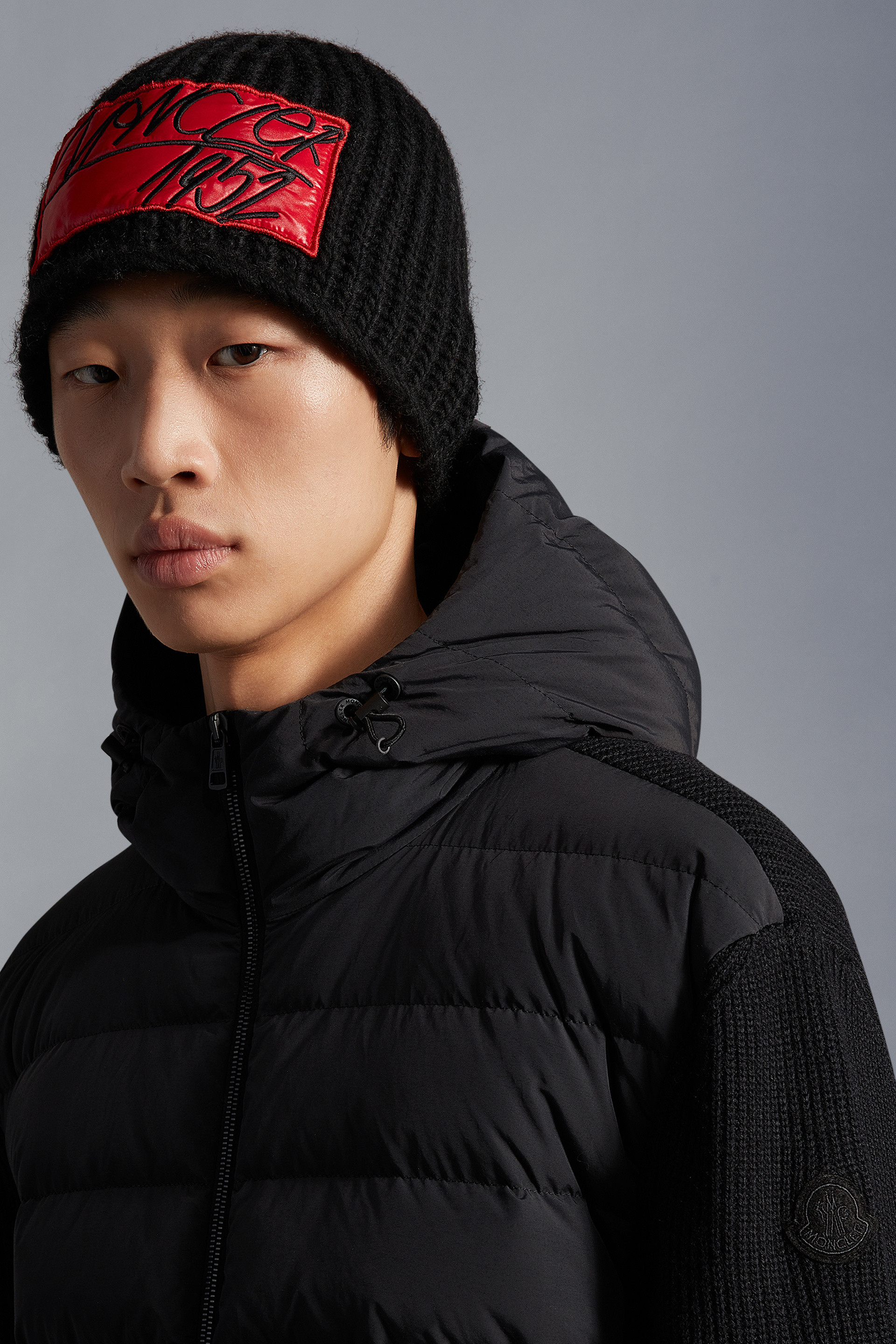 海外輸入】 MONCLER 公式】 リブニットバイカラー GENIUS MONCLER