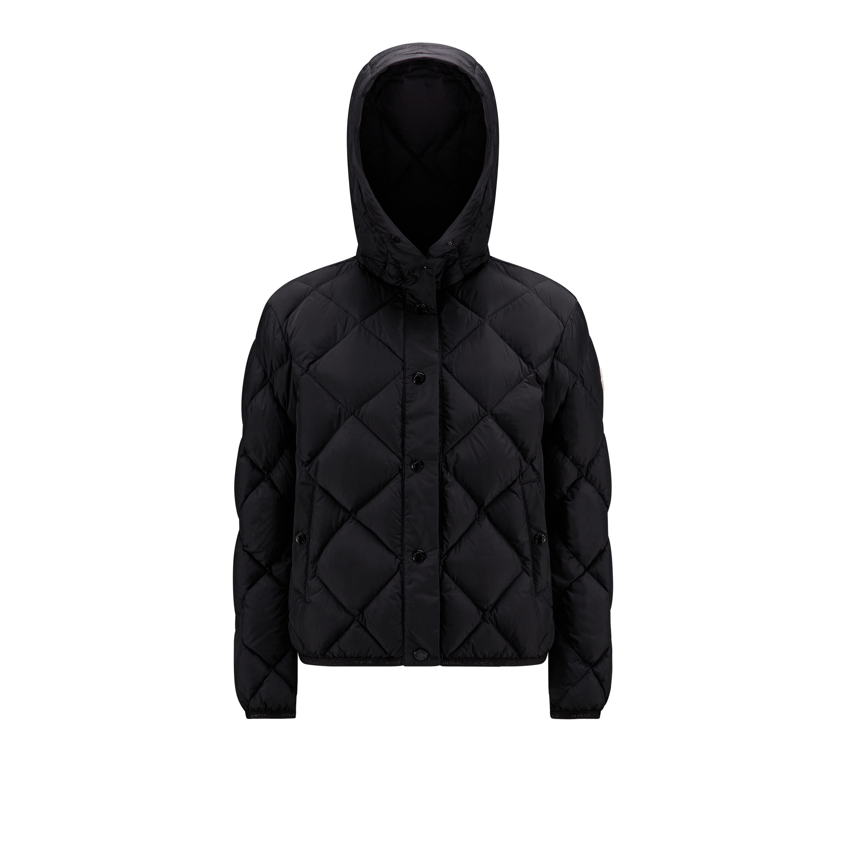 Moncler Collection Arvouin Short Down Jacket Black Size 00