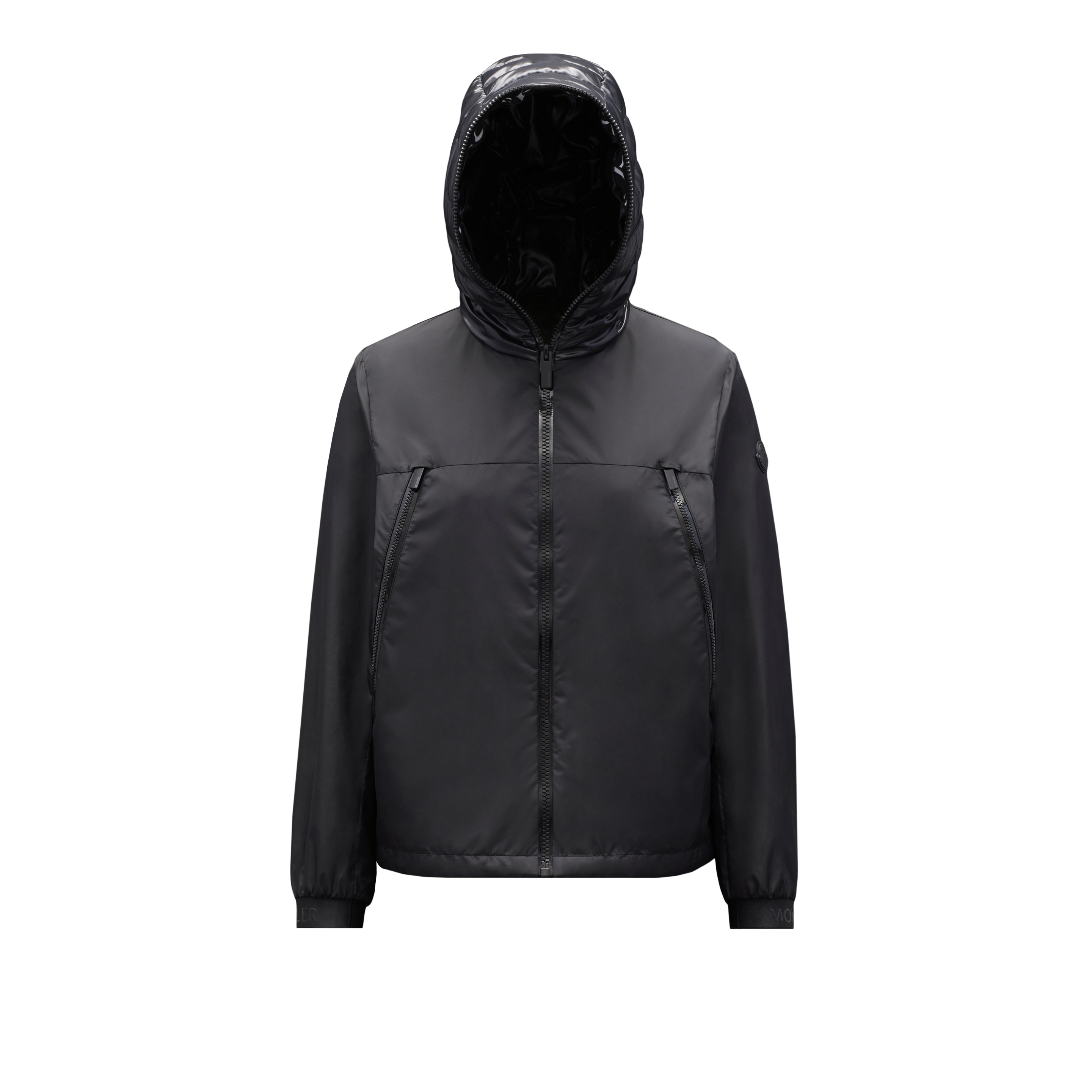 Moncler Collection Bassias Rain Jacket Black