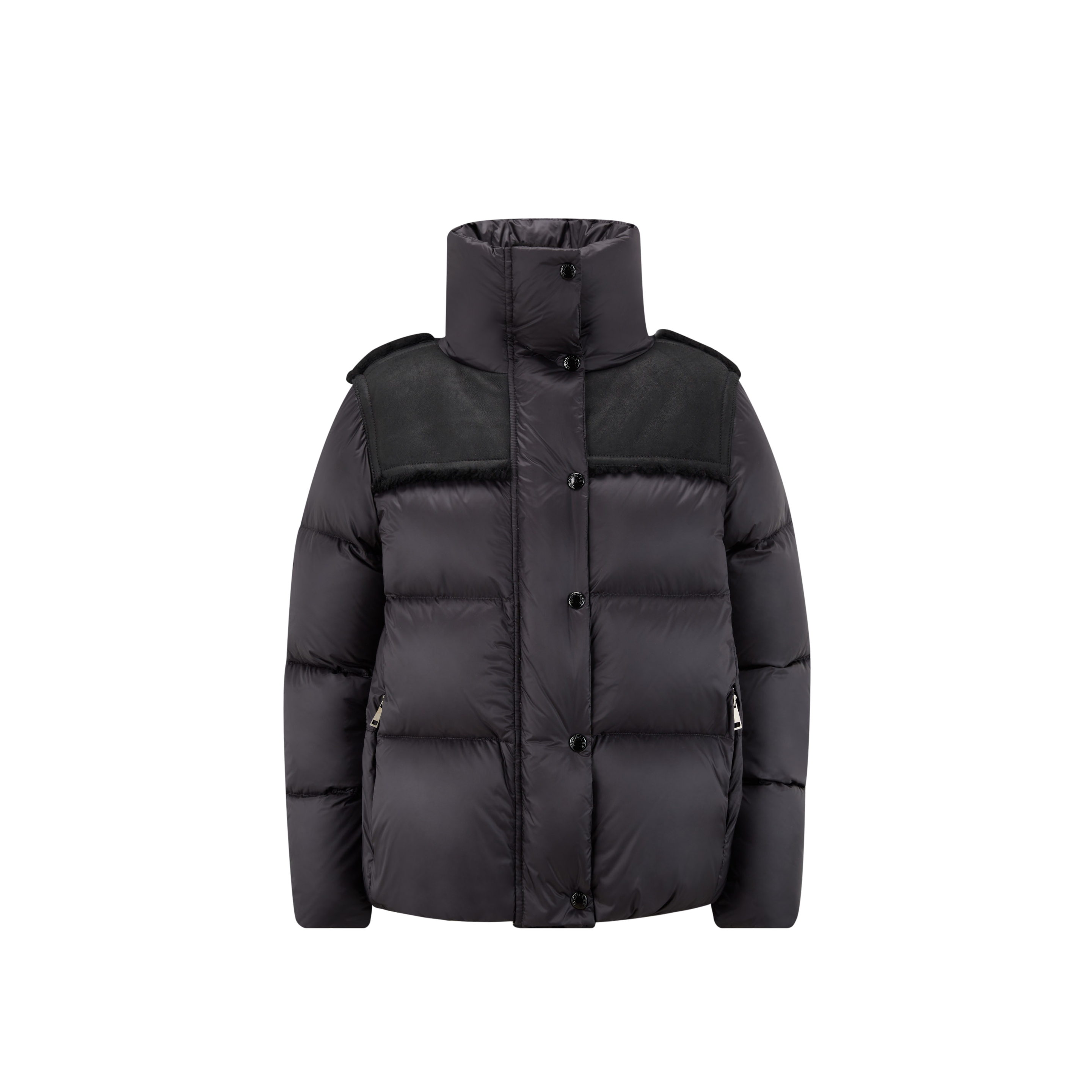 Moncler Collection Doudoune Courte Jotty In Black