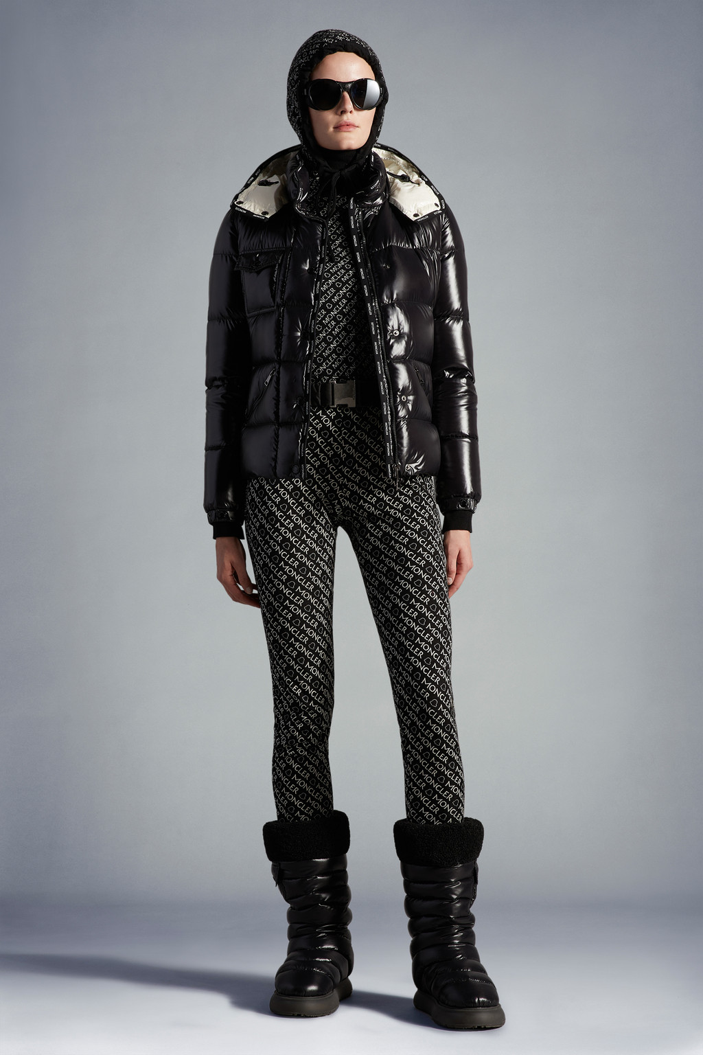 Moncler shop femme noir