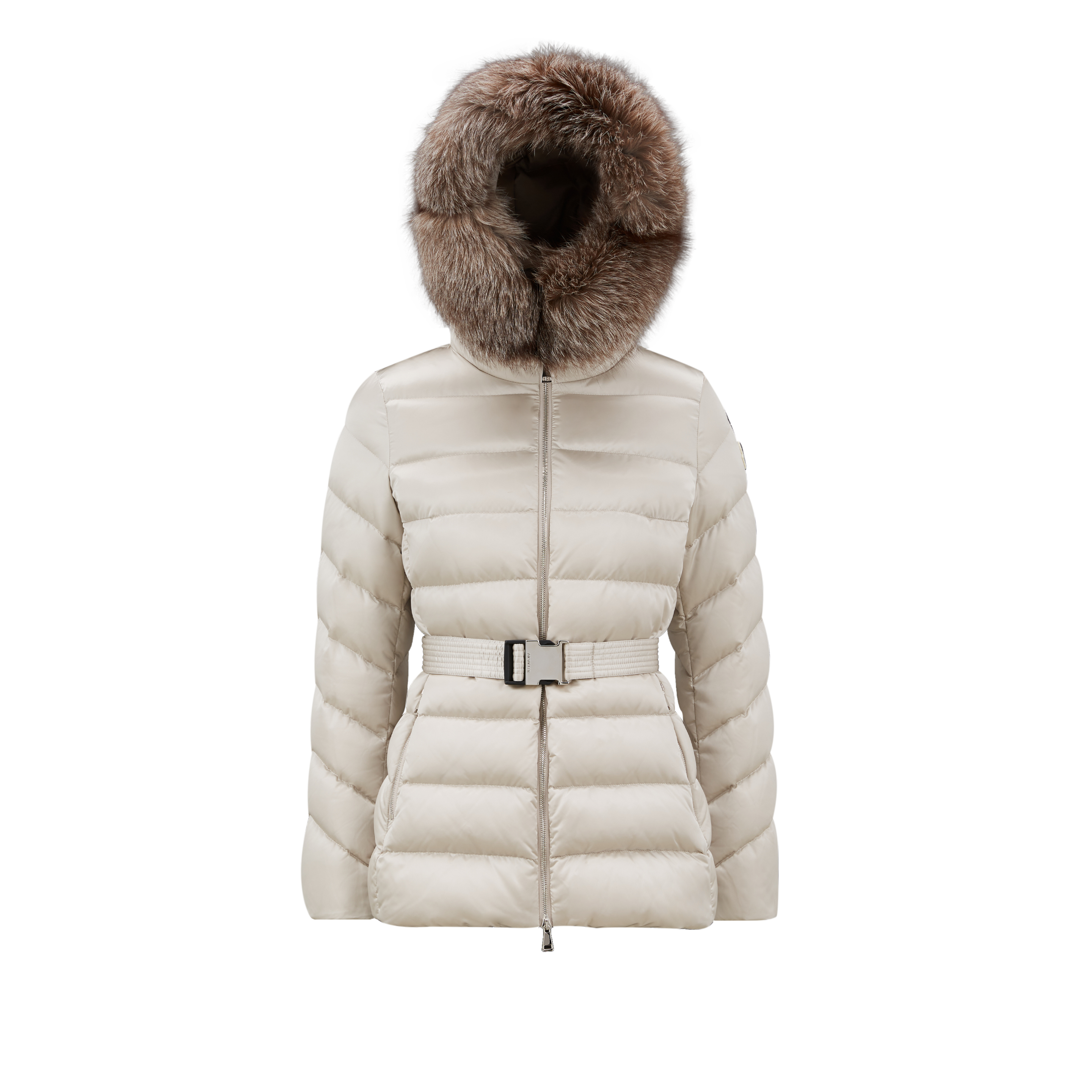 Moncler Collection Doudoune Courte Cupidone In Neutral