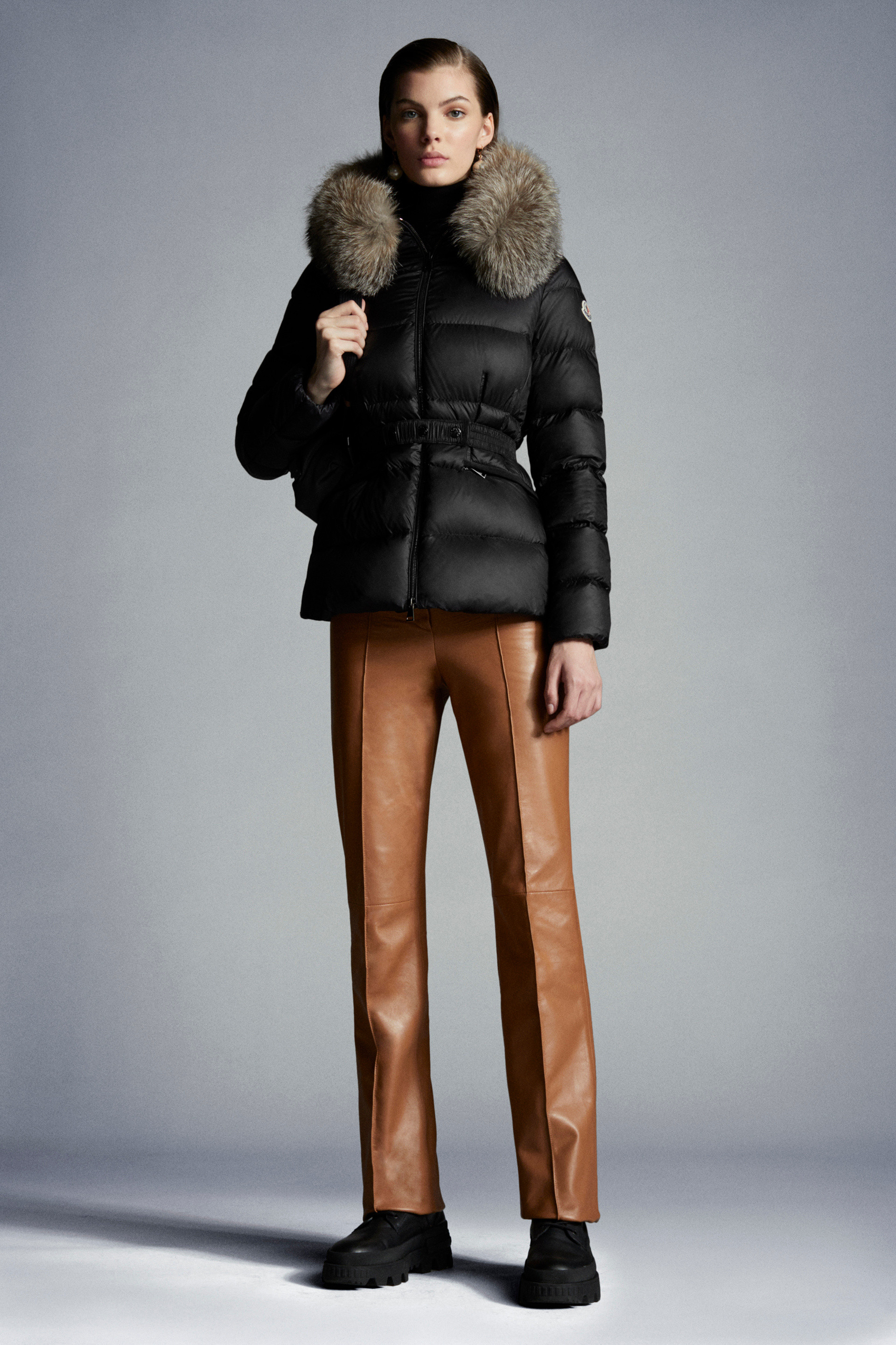 moncler coat with fur