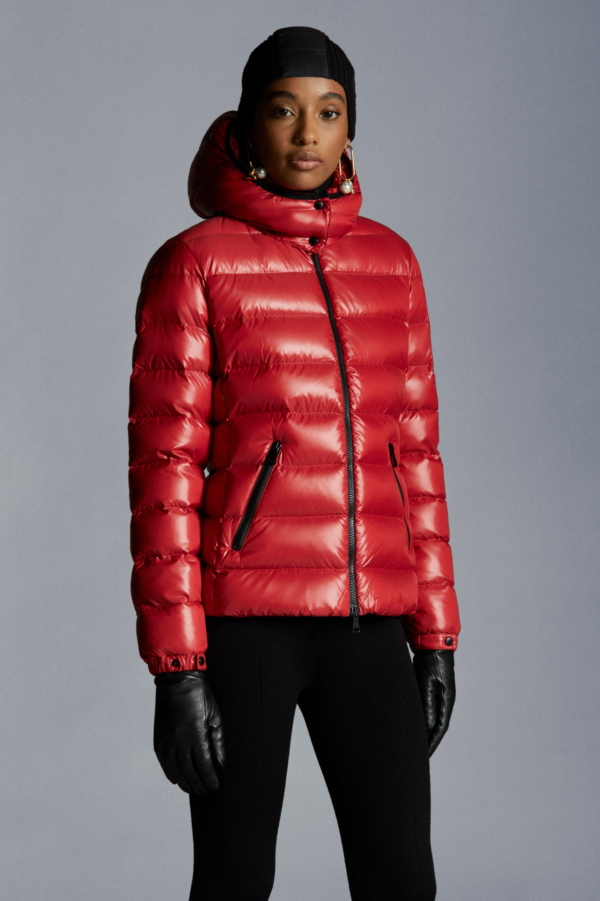 vigtig Abe celle Ruby Red Bady Short Down Jacket - Short Down Jackets for Women | Moncler US