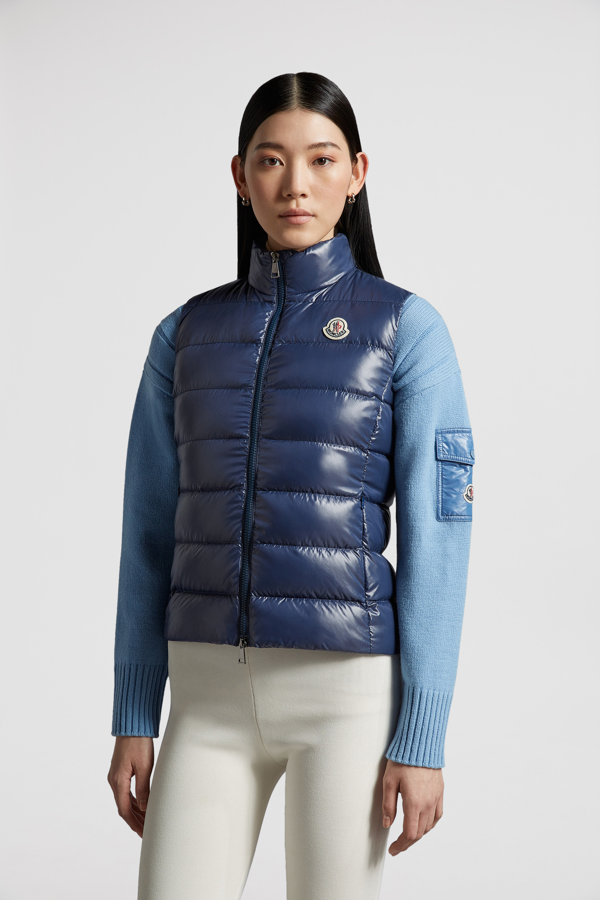 moncler ana fitted down vest