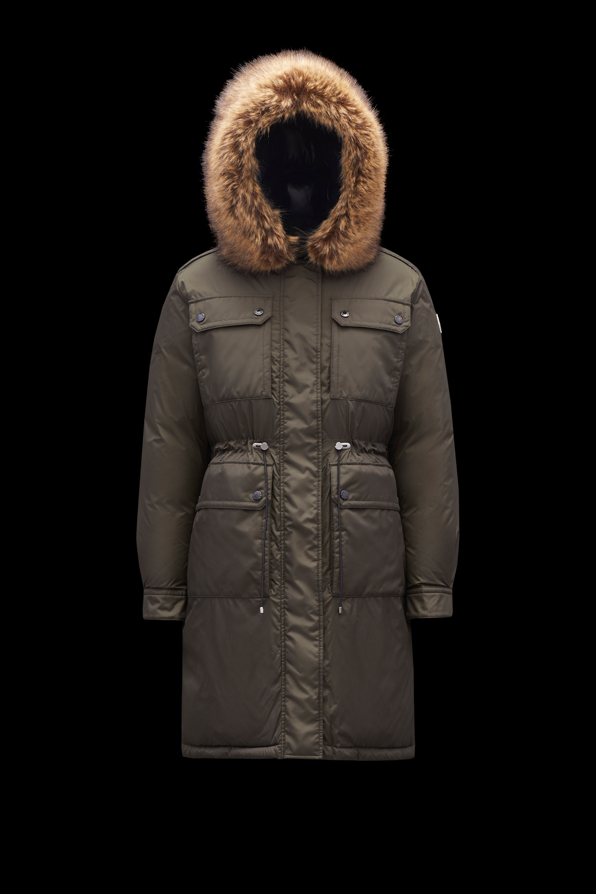 down fur parka