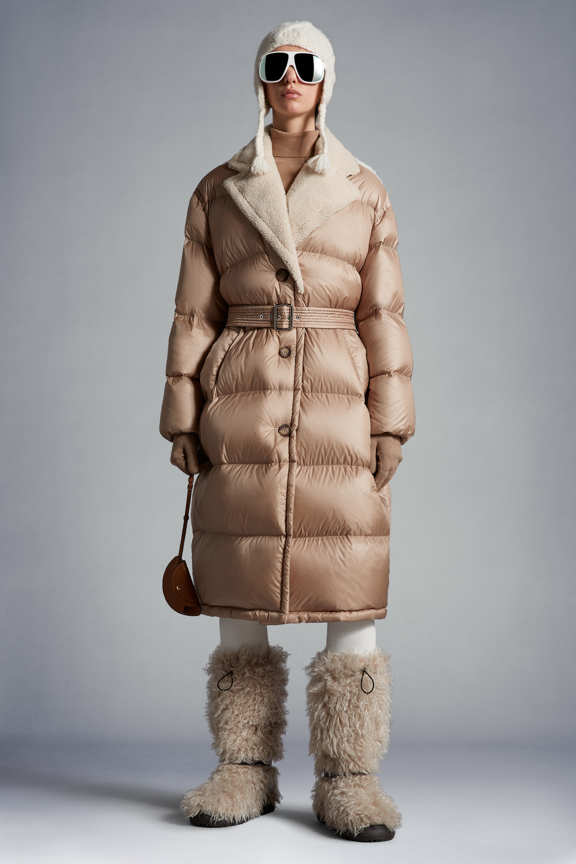 Multicolour Gourguet Lond Down Jacket Long Down Jackets for Women