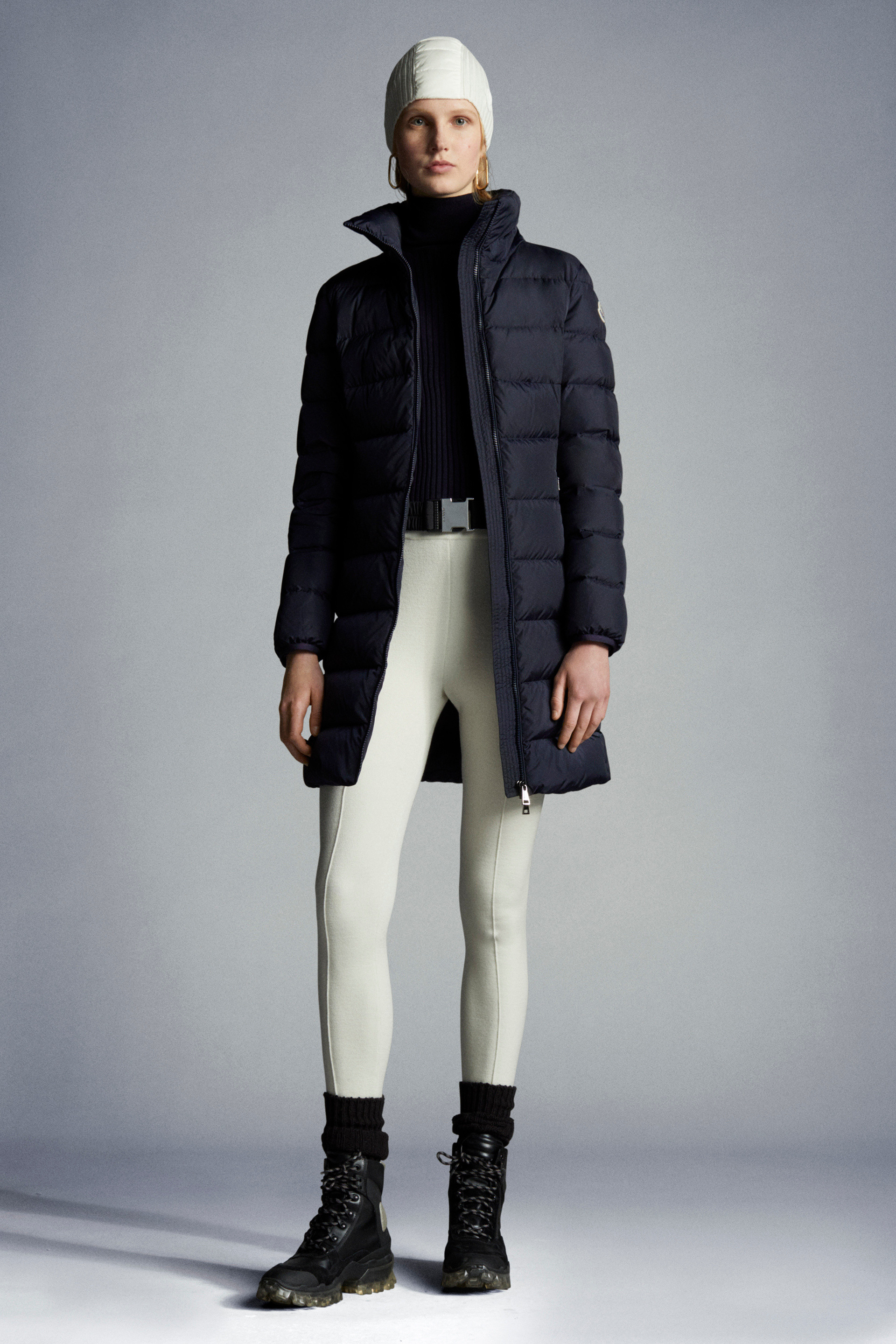 moncler gie hooded down puffer coat