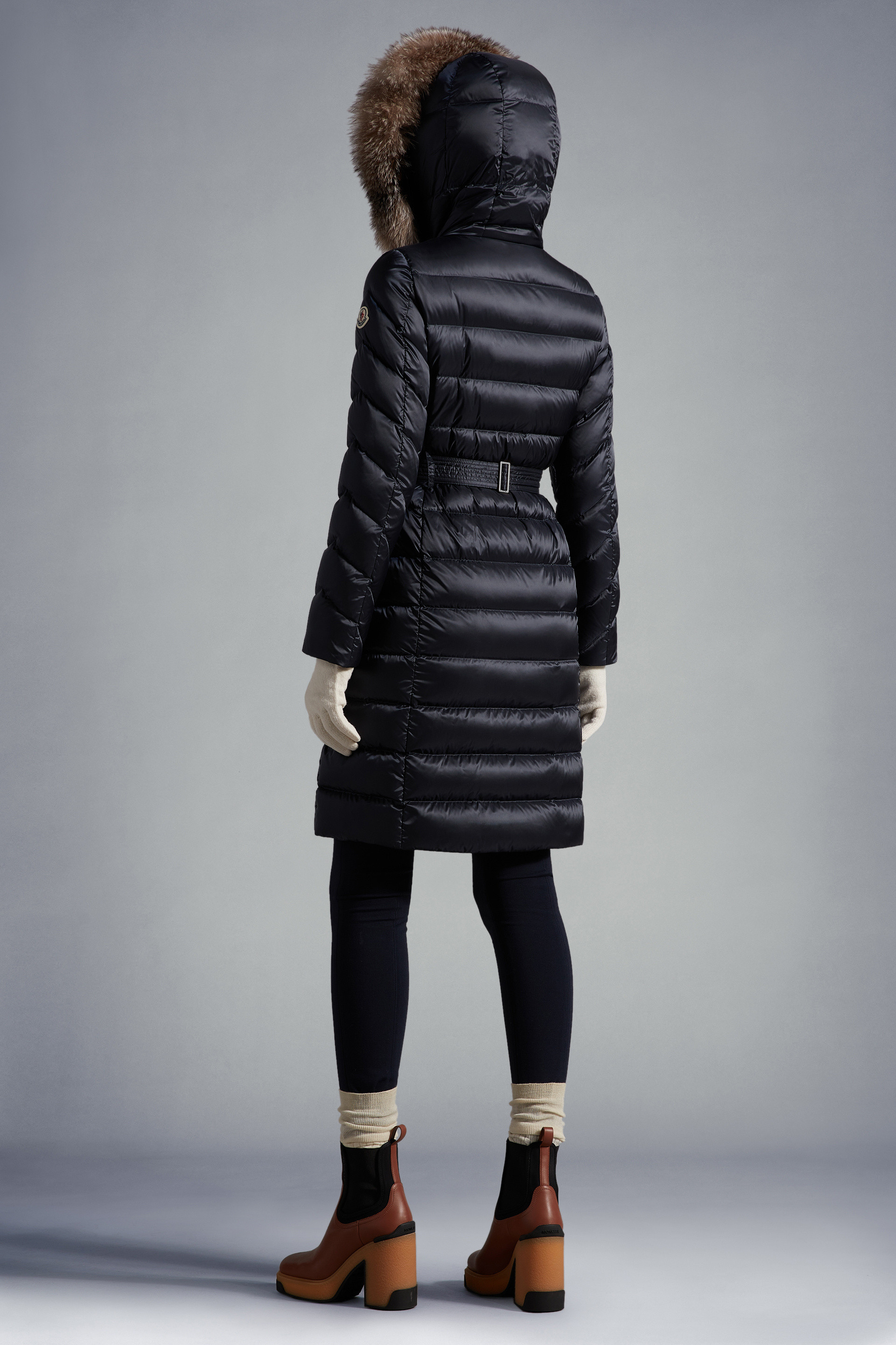 moncler fur coat