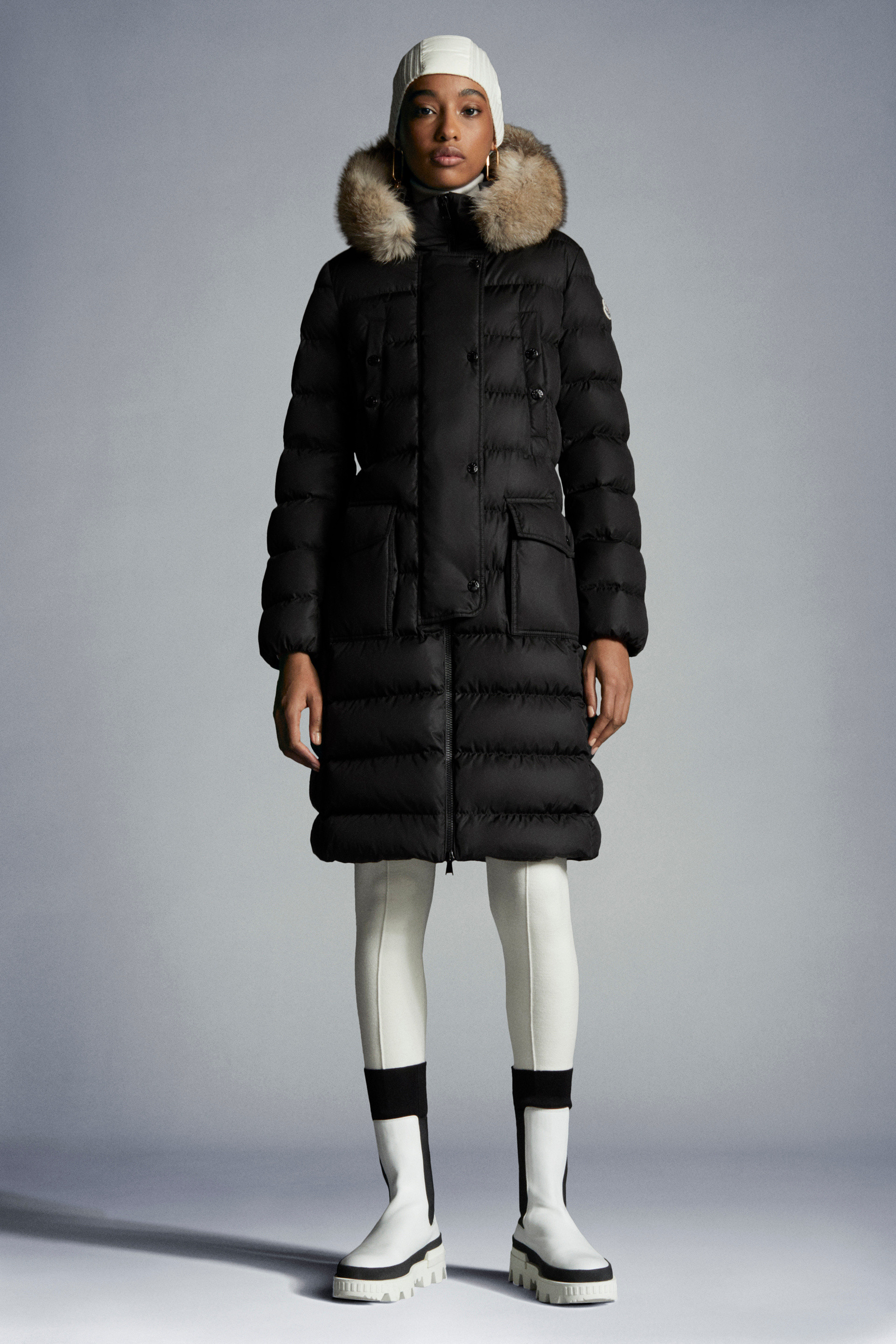 boedic long down jacket moncler