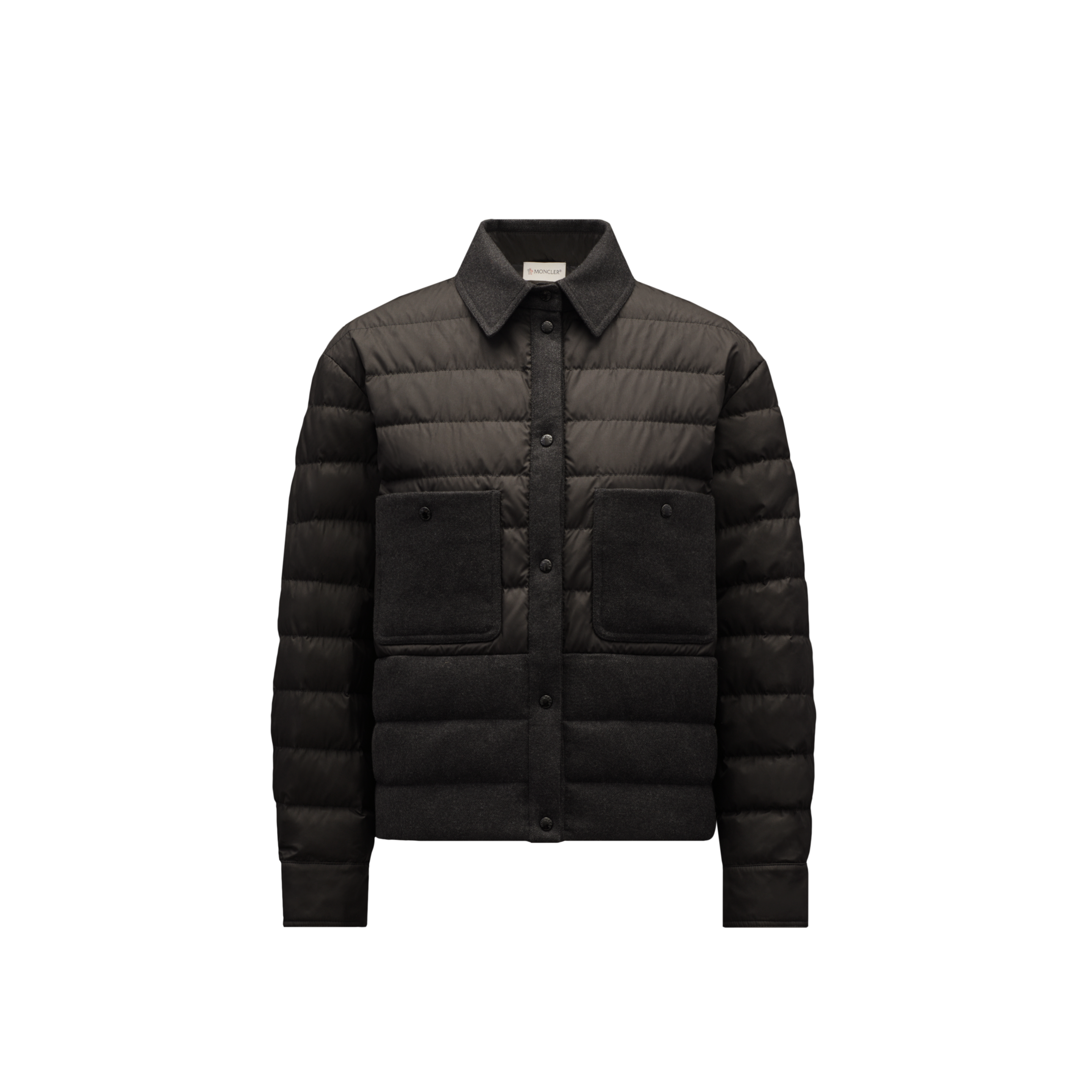 Moncler Collection Padded Shirt Black