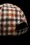 Houndstooth Wool Hat