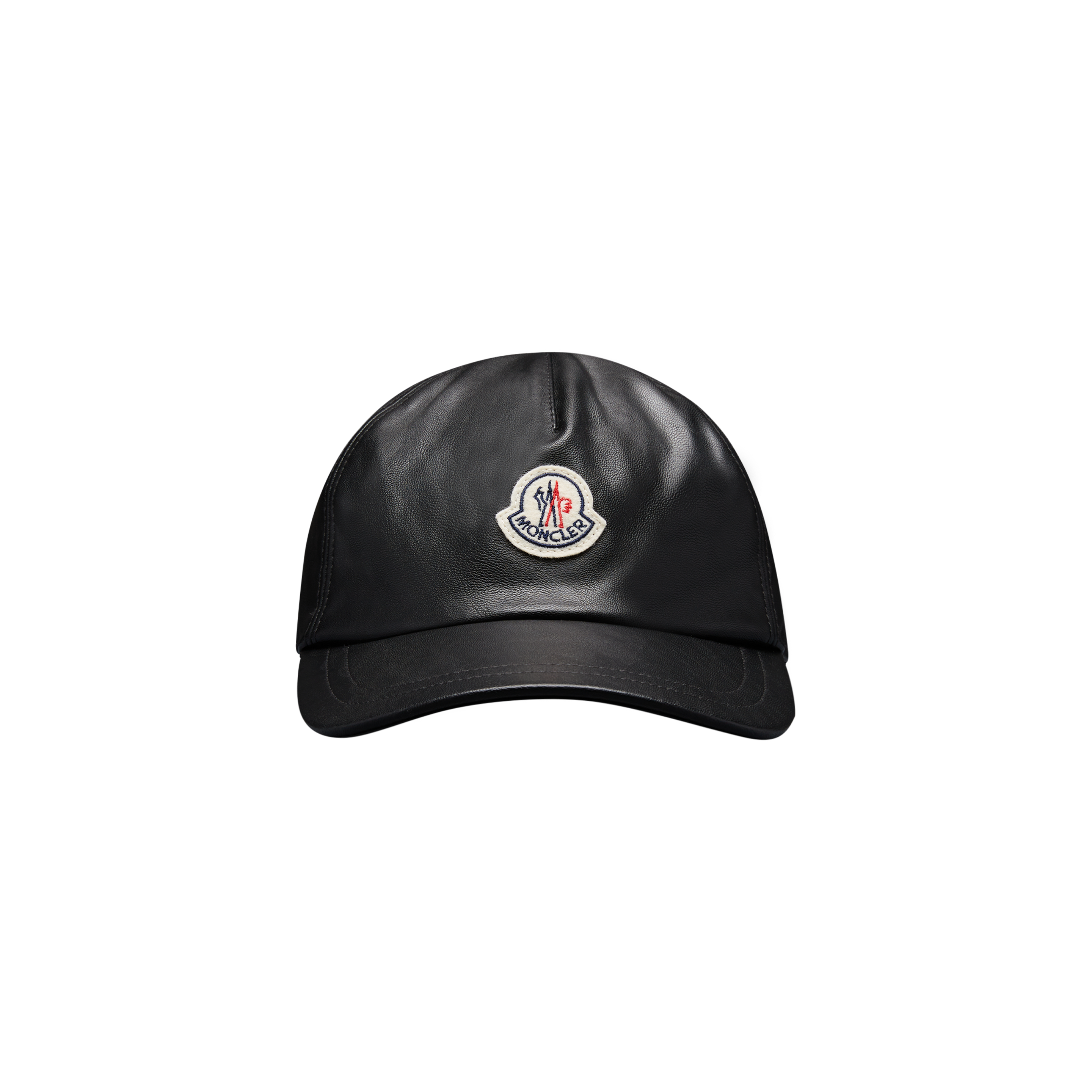 Moncler Collection Casquette De Baseball En Cuir Artificiel