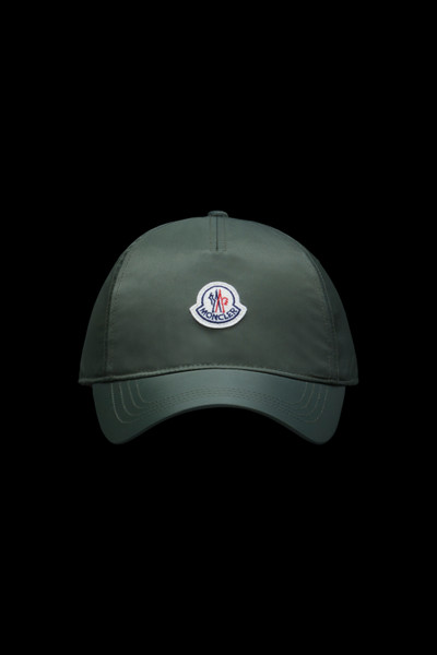 black moncler baseball cap