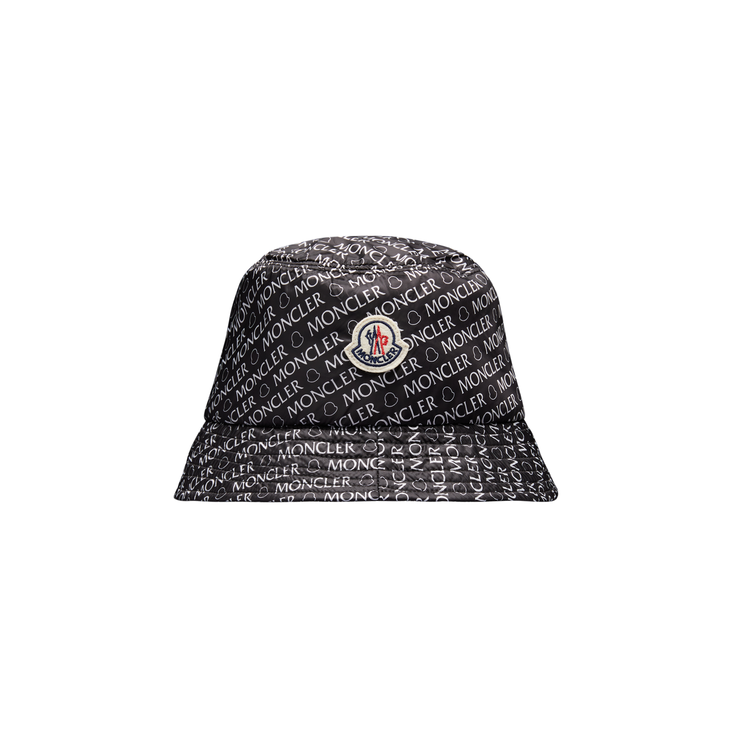 Moncler Collection Logo Print Bucket Hat Multicolour