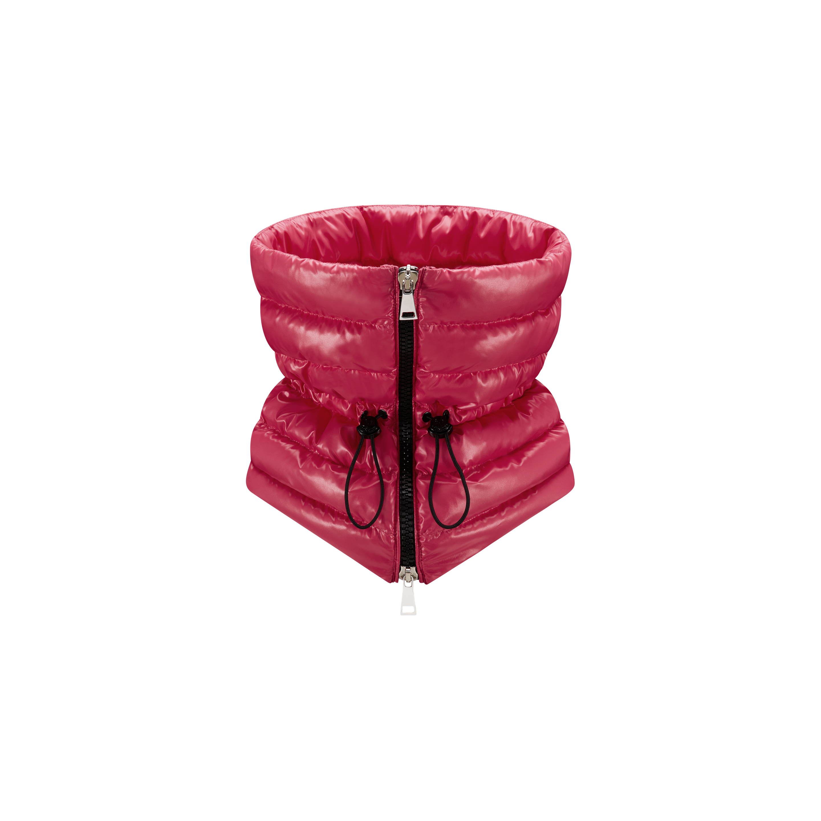 Moncler Collection Padded Neck Warmer Pink Size One Size