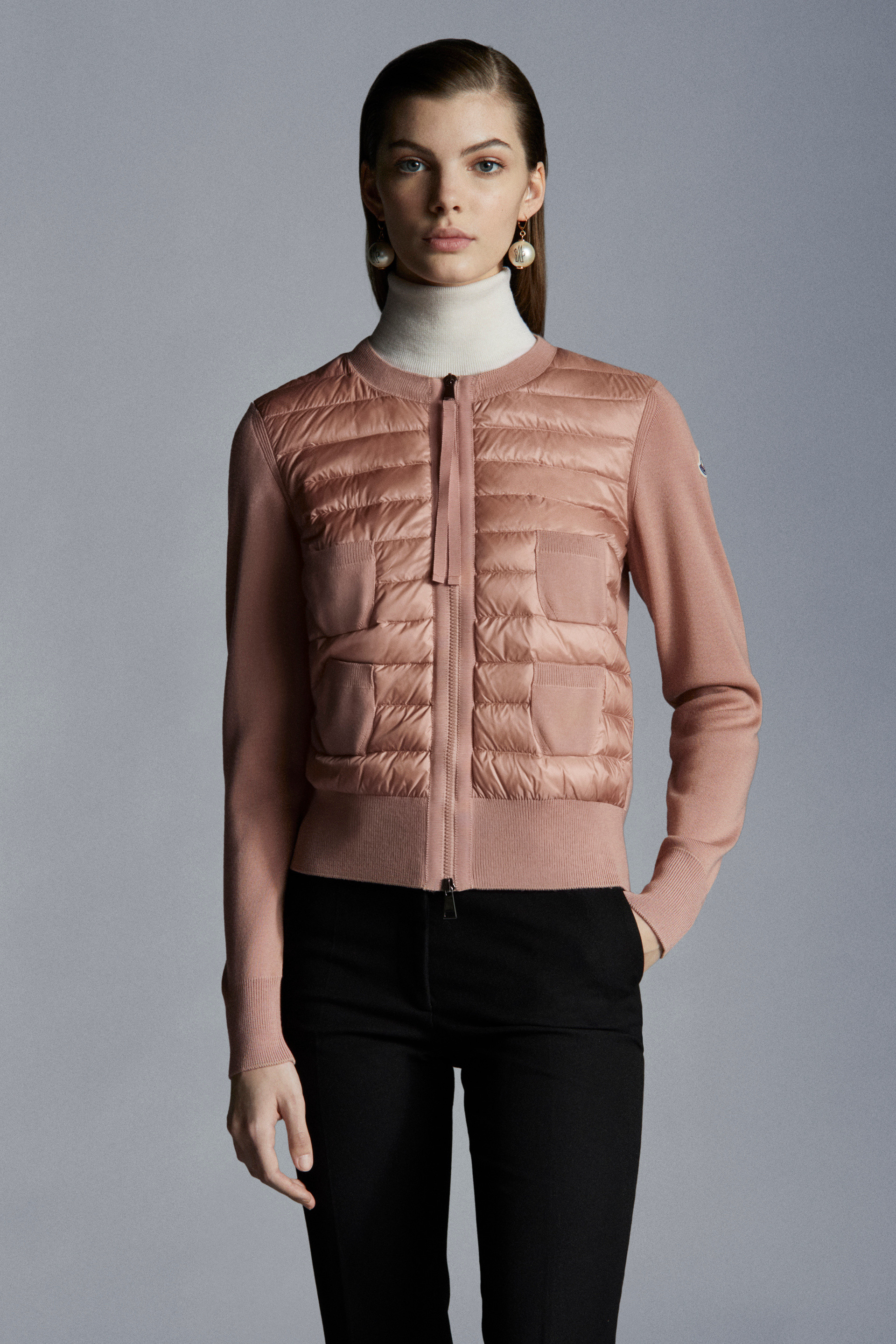 pink moncler sweater