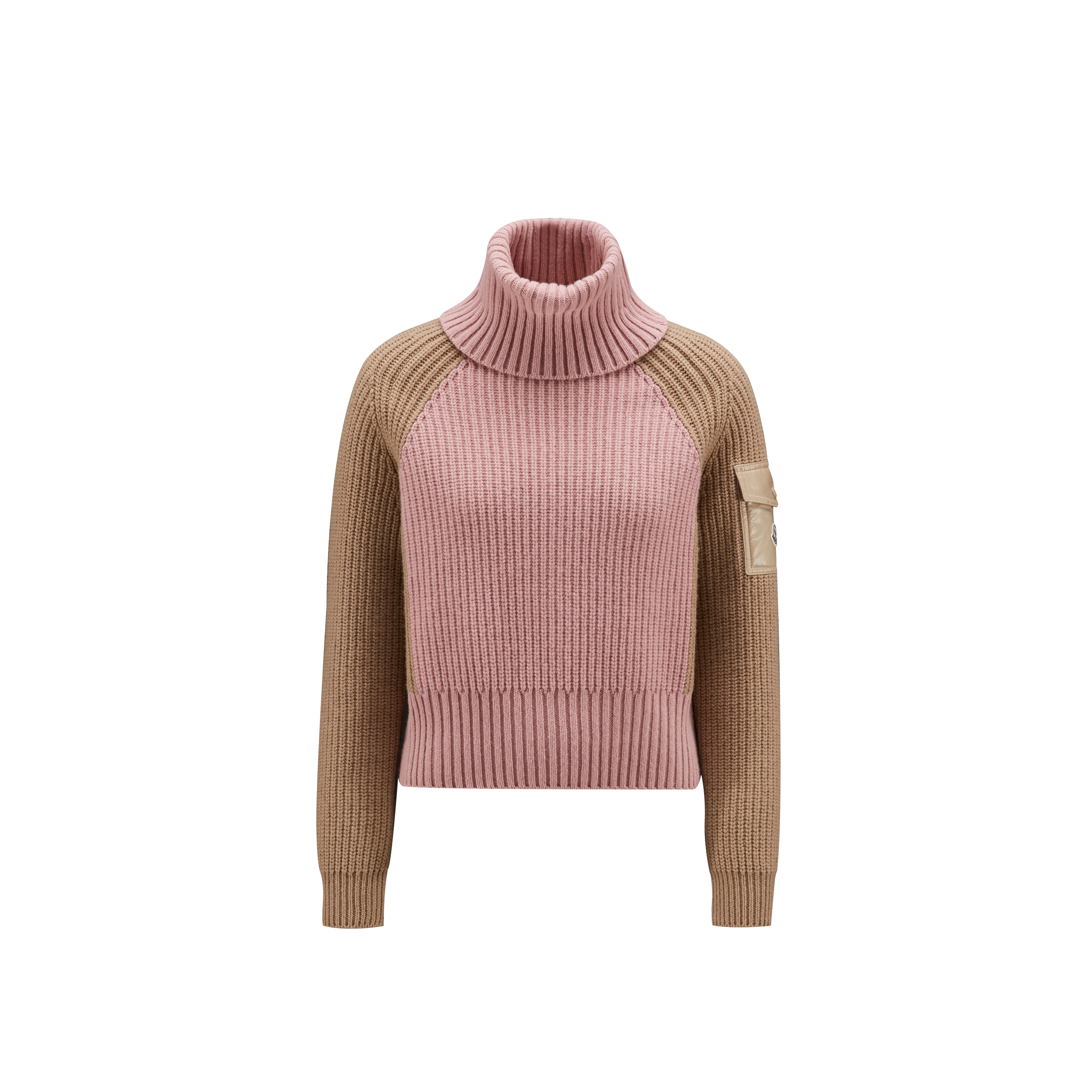 Moncler Collection Pull En Laine Et Cachemire In Pink