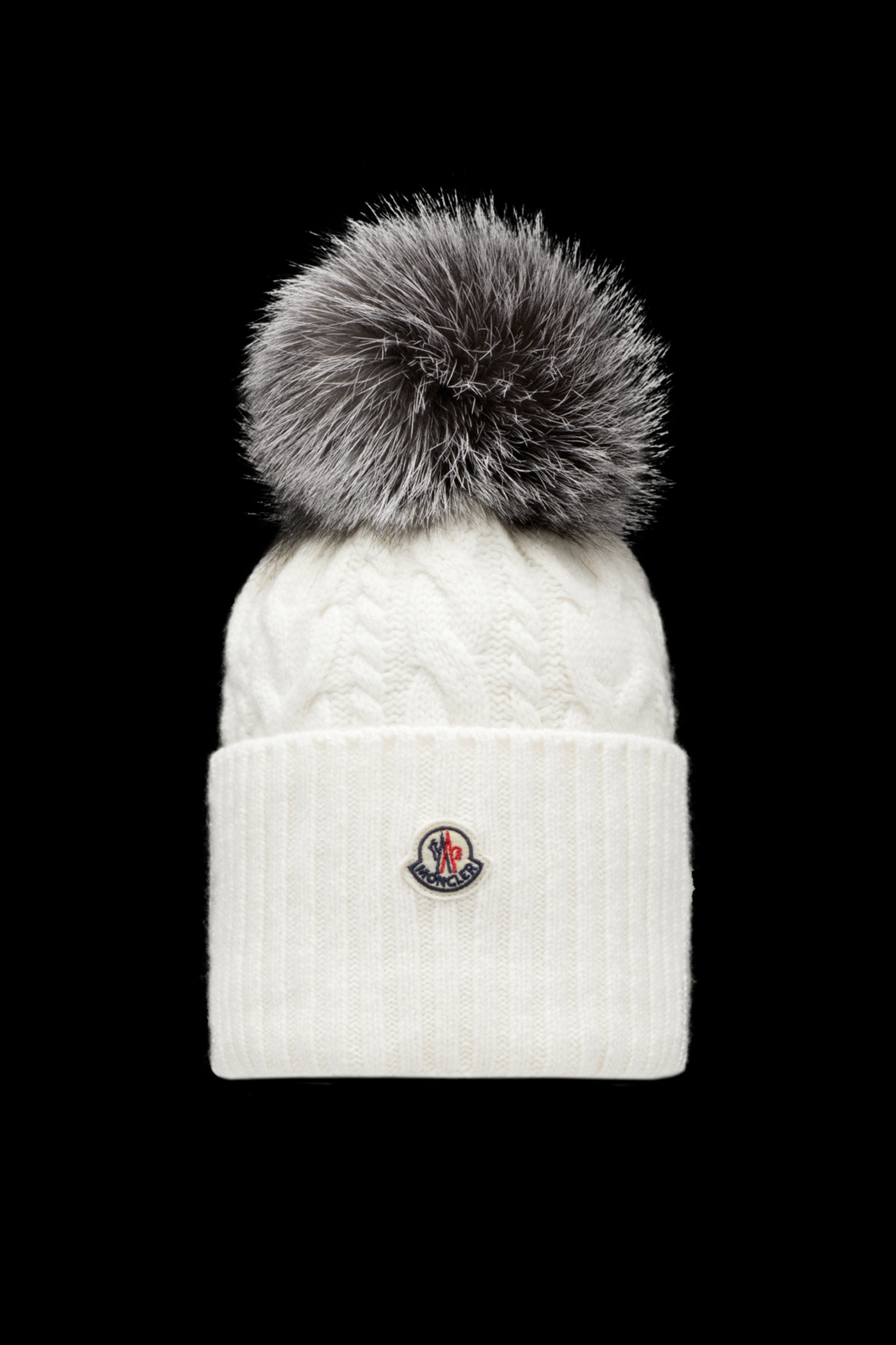 新品未使用◆MONCLER GRENOBLE ビーニー  フォックス ニット帽pepe出品の