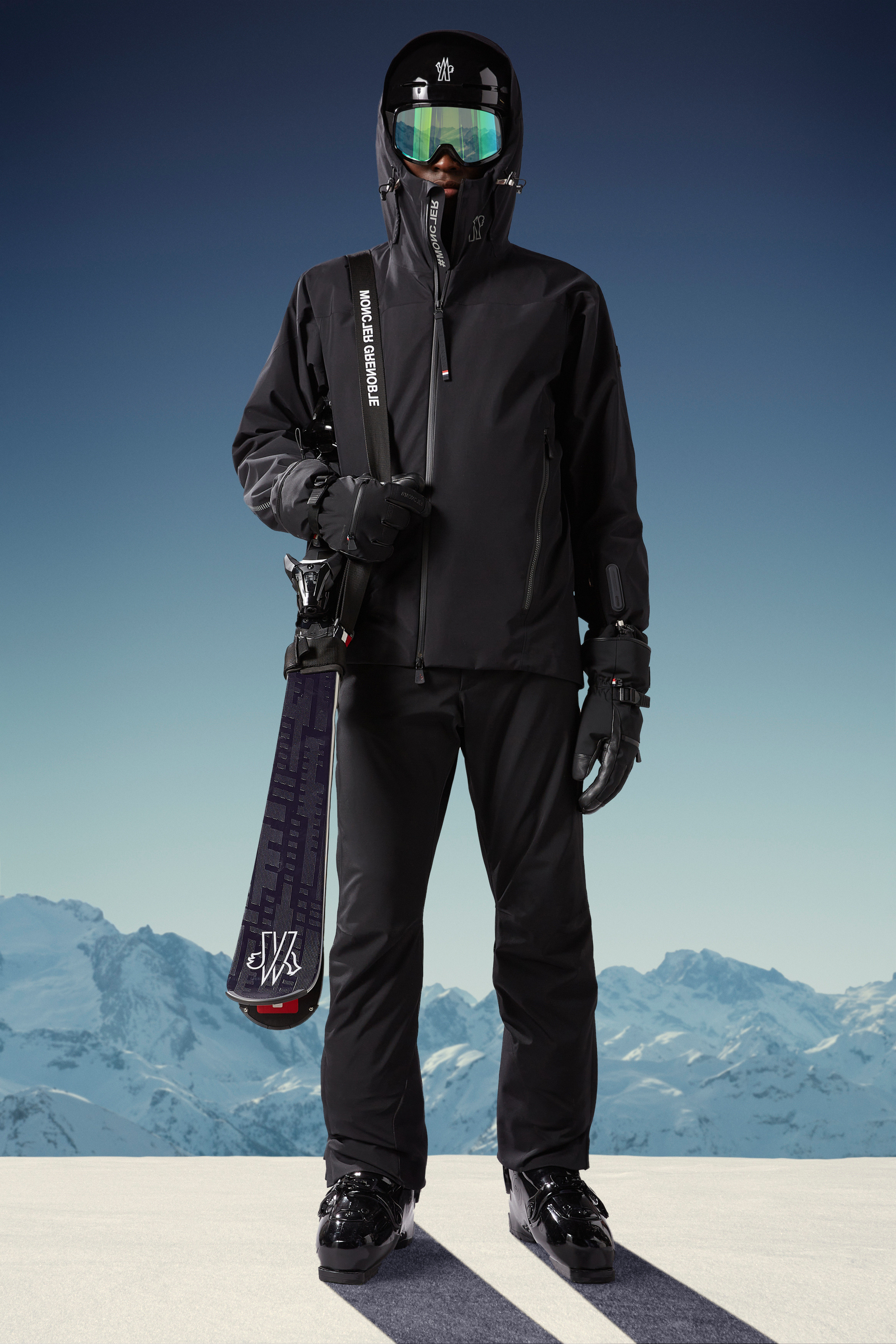 Black Ski Bands - Ski Accessories for Men | Moncler US