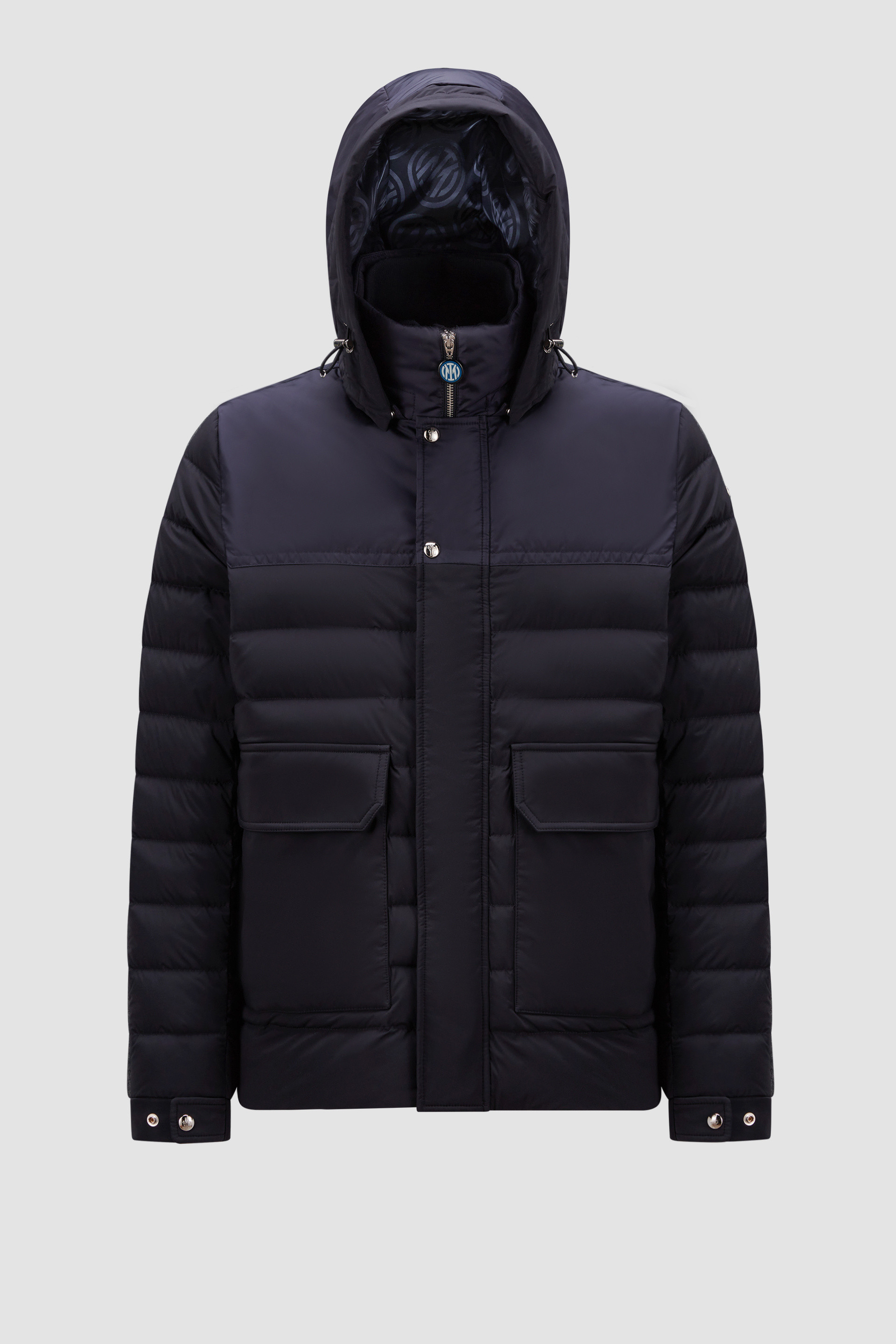 Moncler navy deals blue jacket