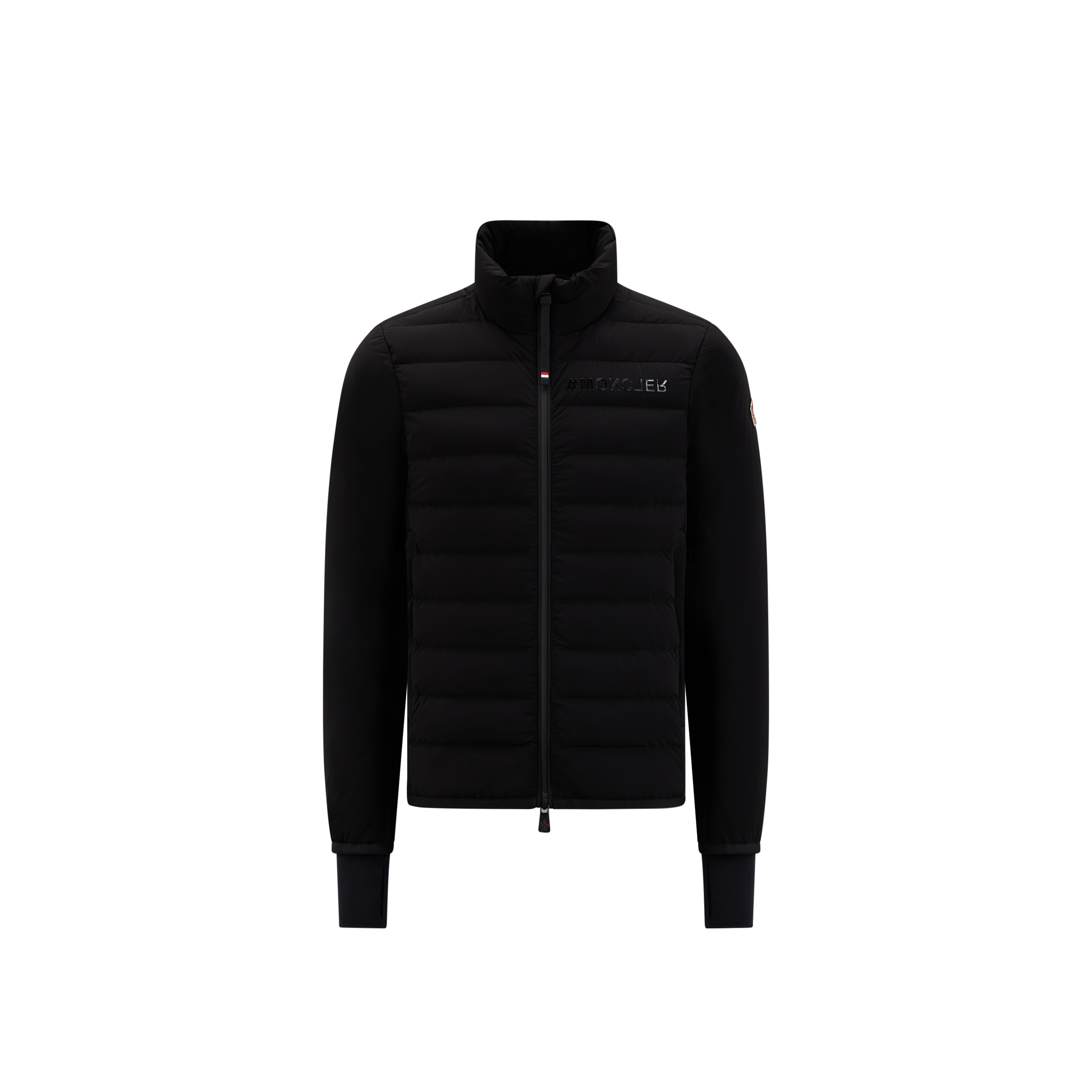 Shop Moncler Doudoune Courte Crepol In Noir