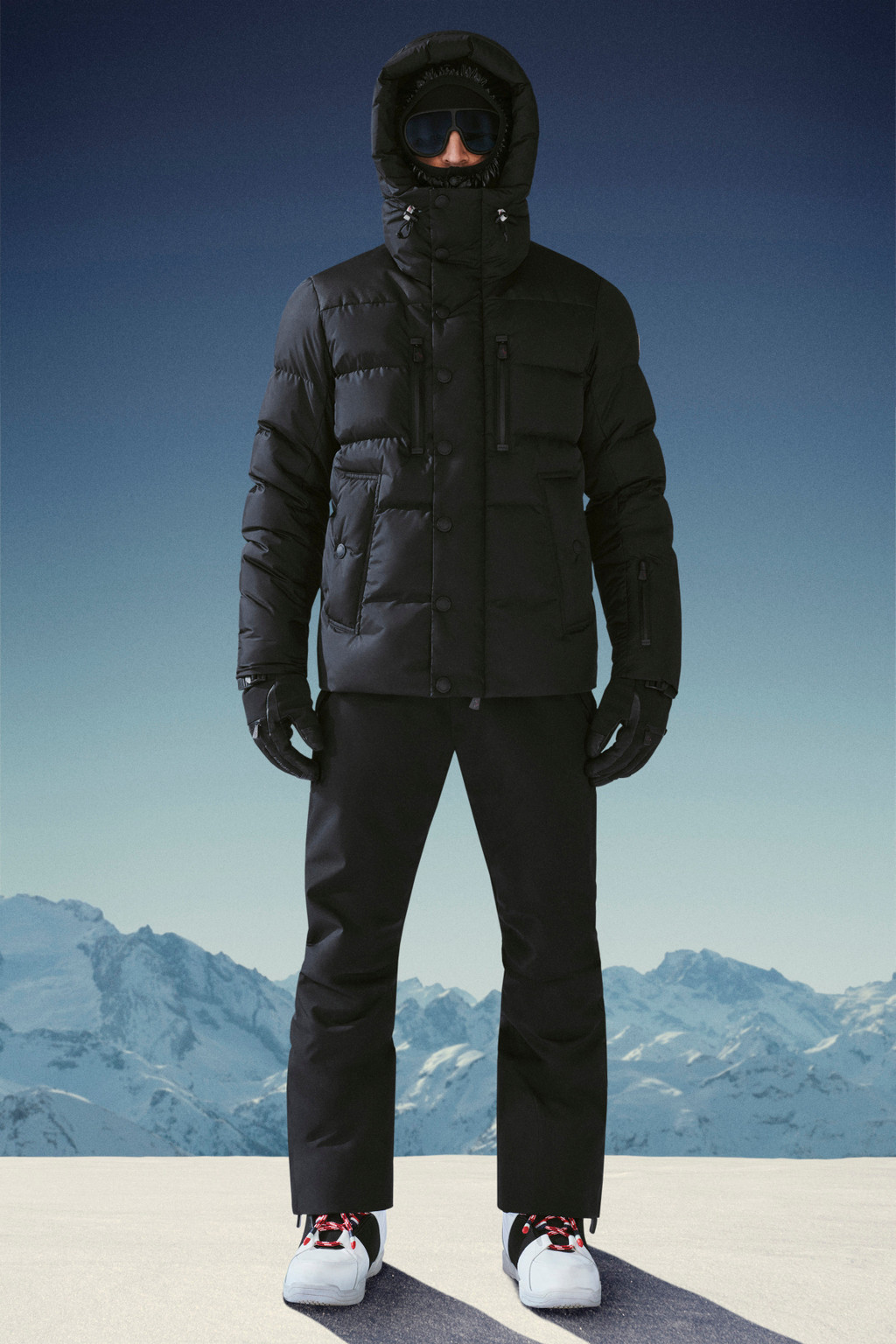Black Nylon Rodenberg Down Jacket main image 0