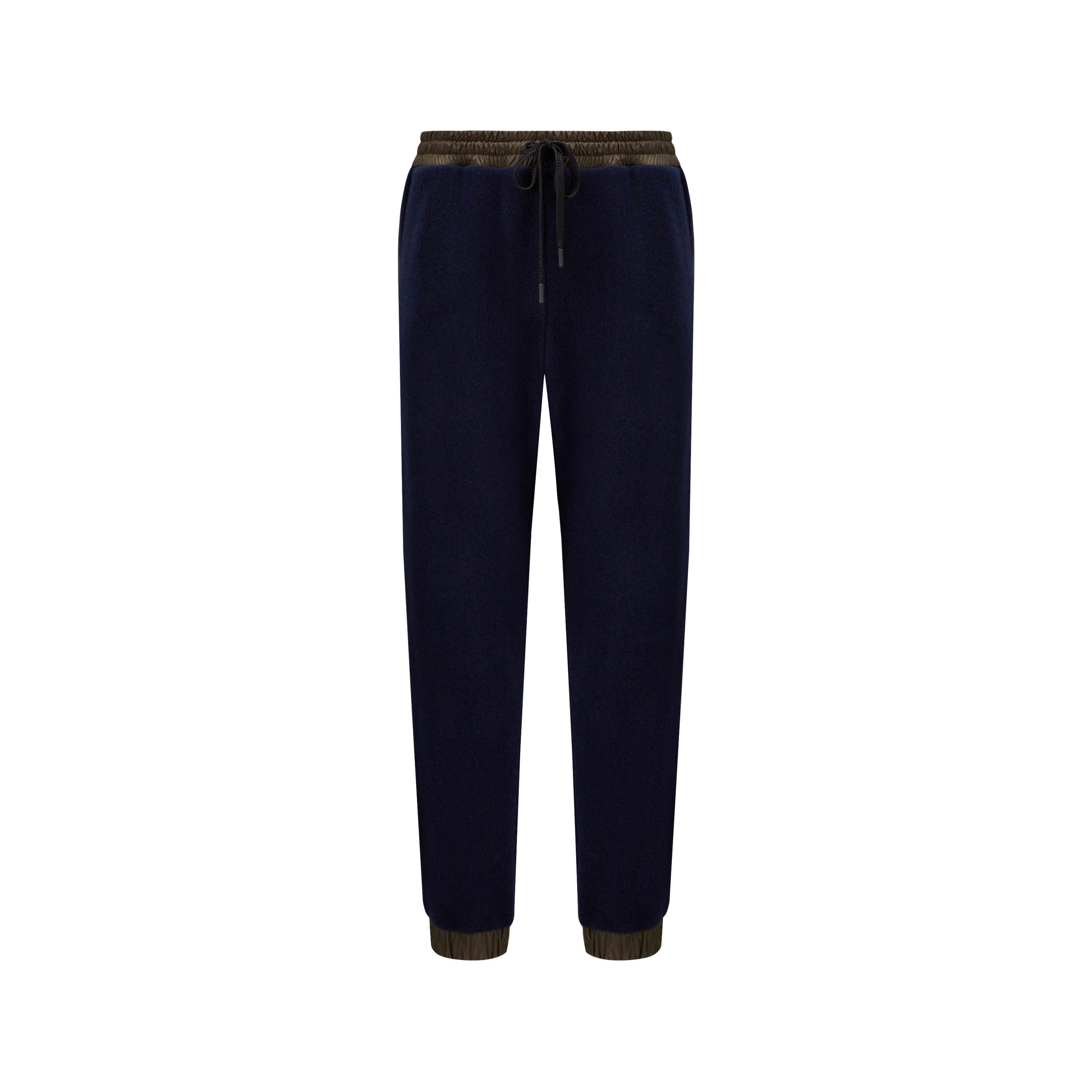 Moncler Pantalon De Sport En Polaire In Blue