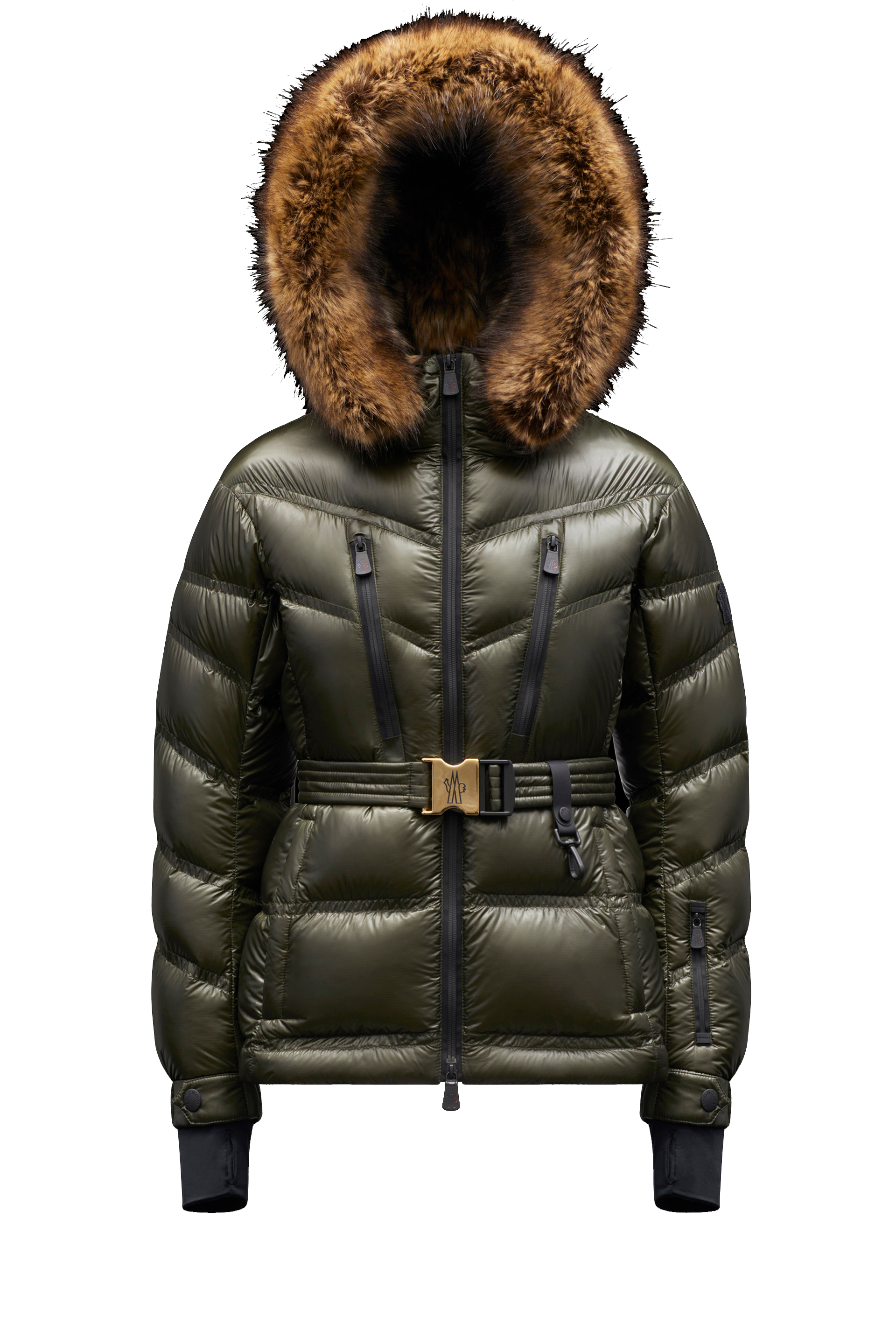 Moncler Doudoune Courte Bernin In Green