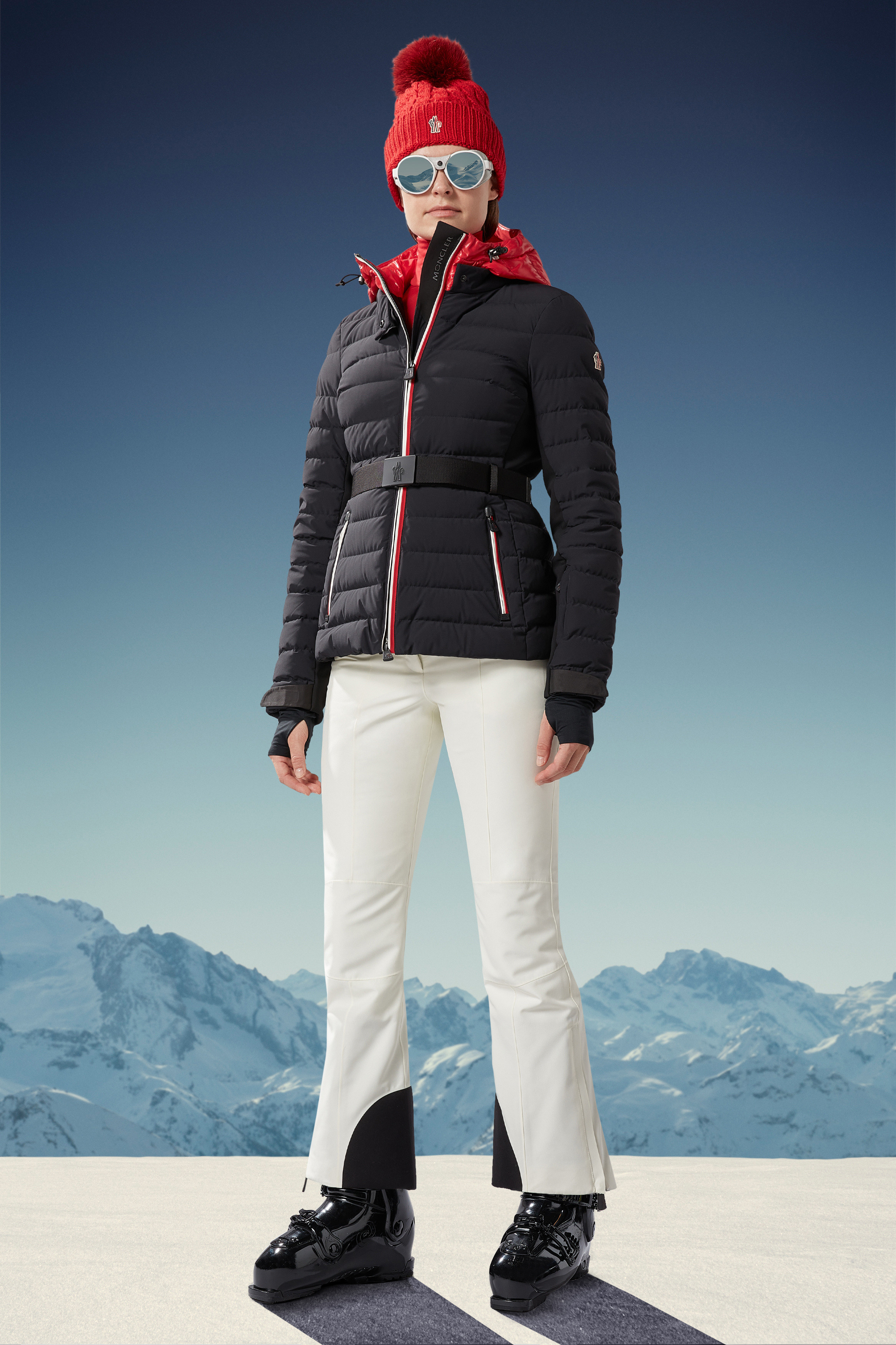 Black Rodenburg ski jacket, Moncler Grenoble