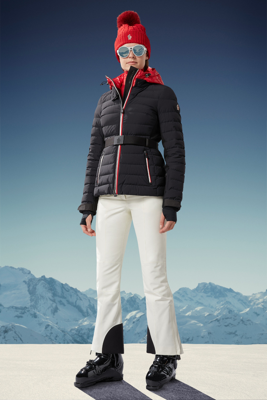 Black Bruche Short Down Jacket - All Down Jackets for Women