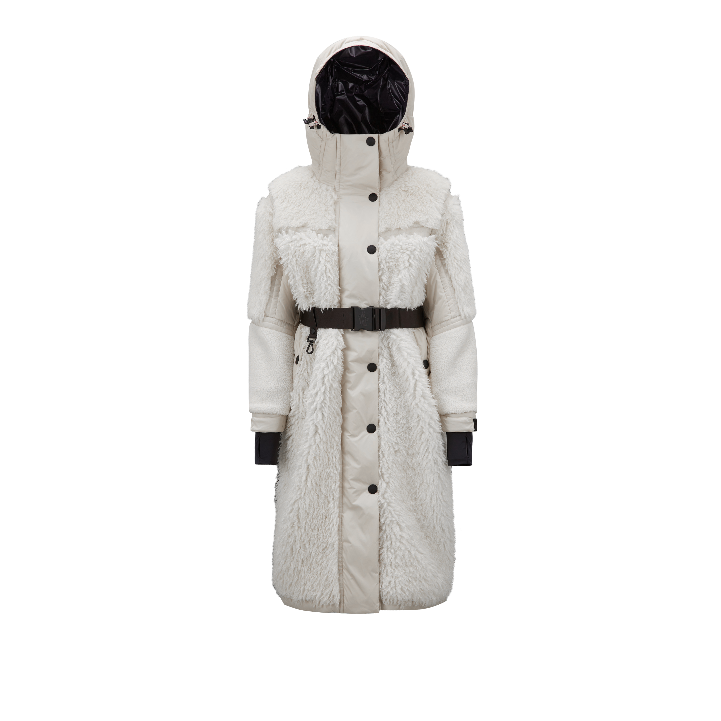 Moncler Doudoune Longue Herol In White