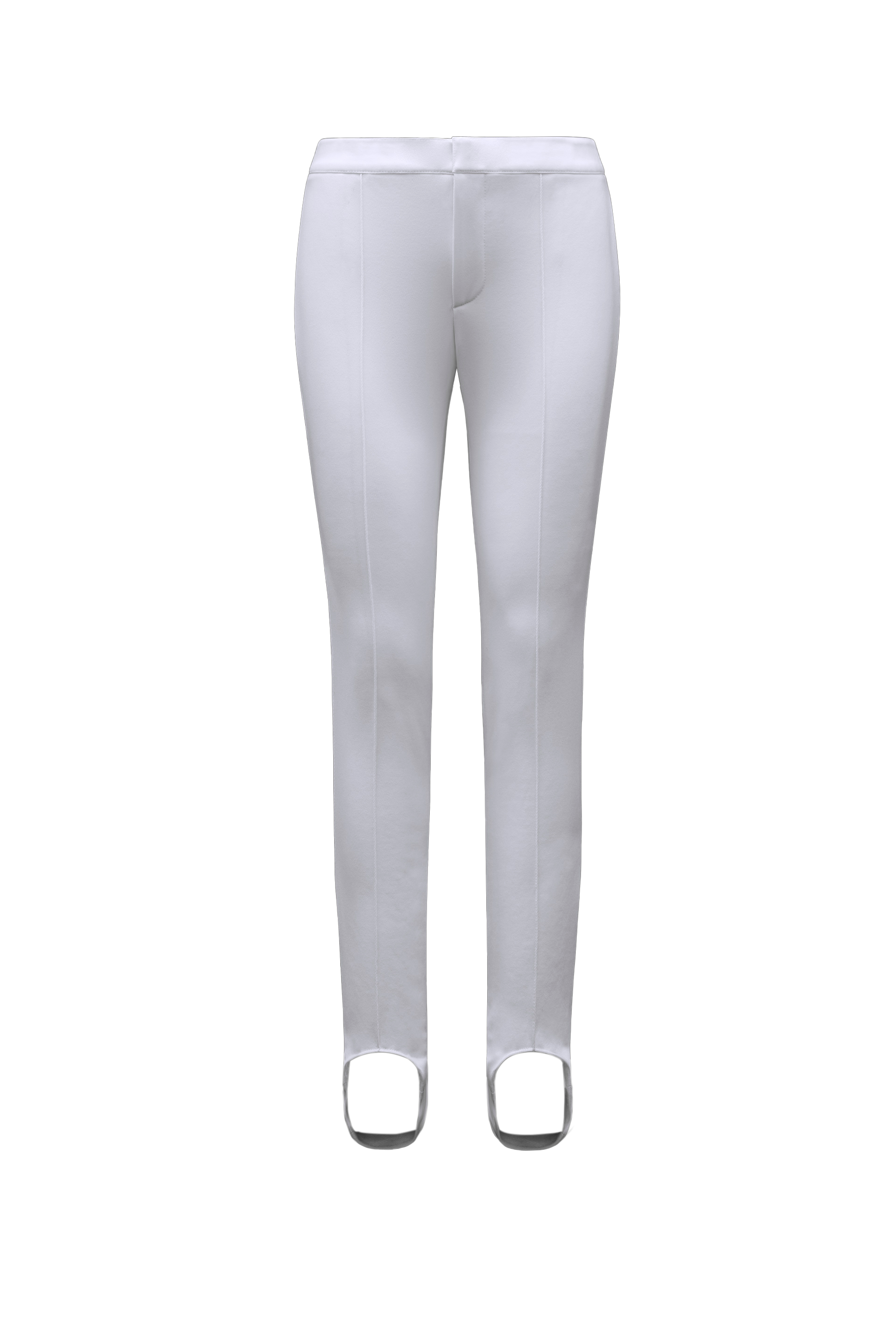 MONCLER SKI LEGGINGS, WOMEN, WHITE, SIZE: 42