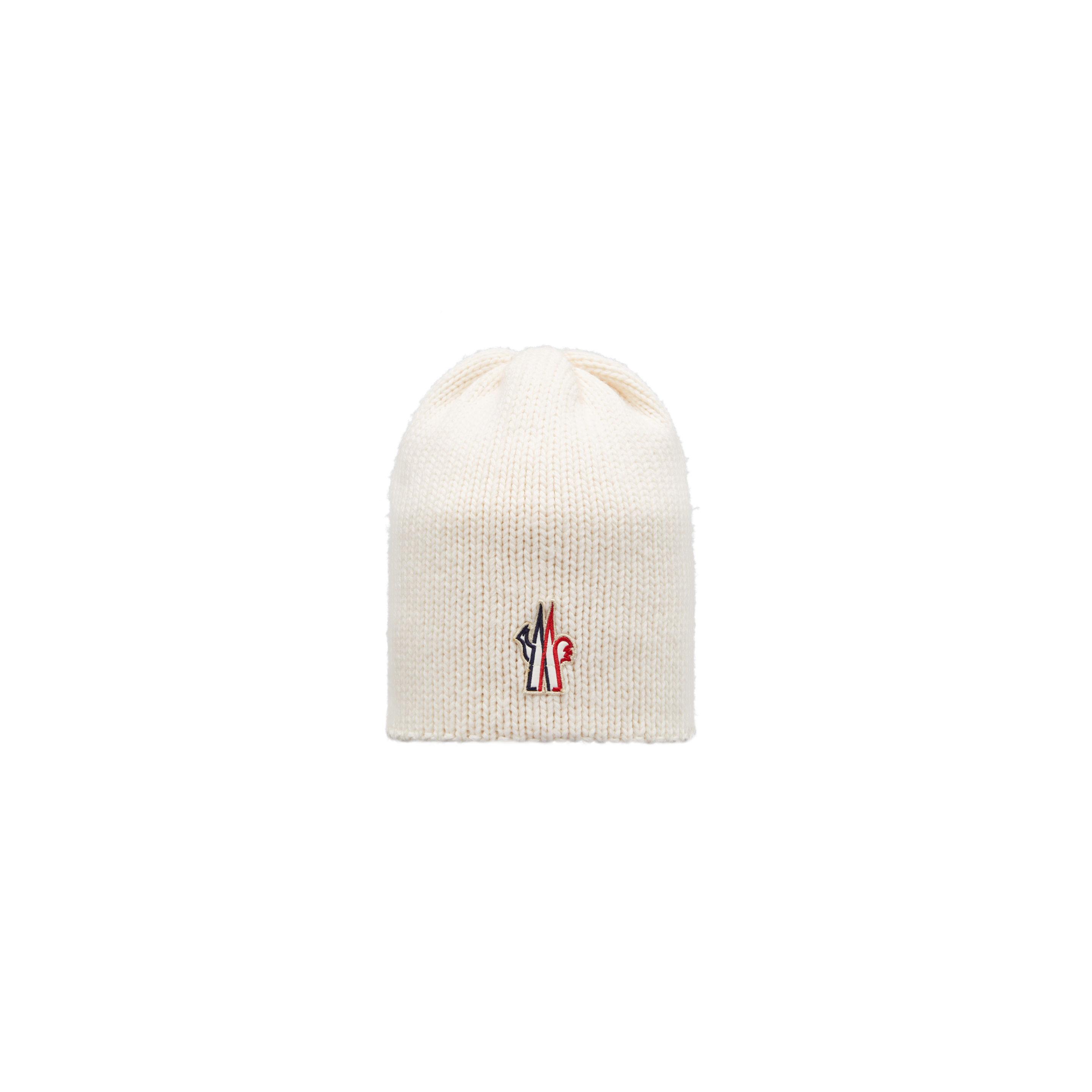 Moncler Wool Beanie White Size One Size