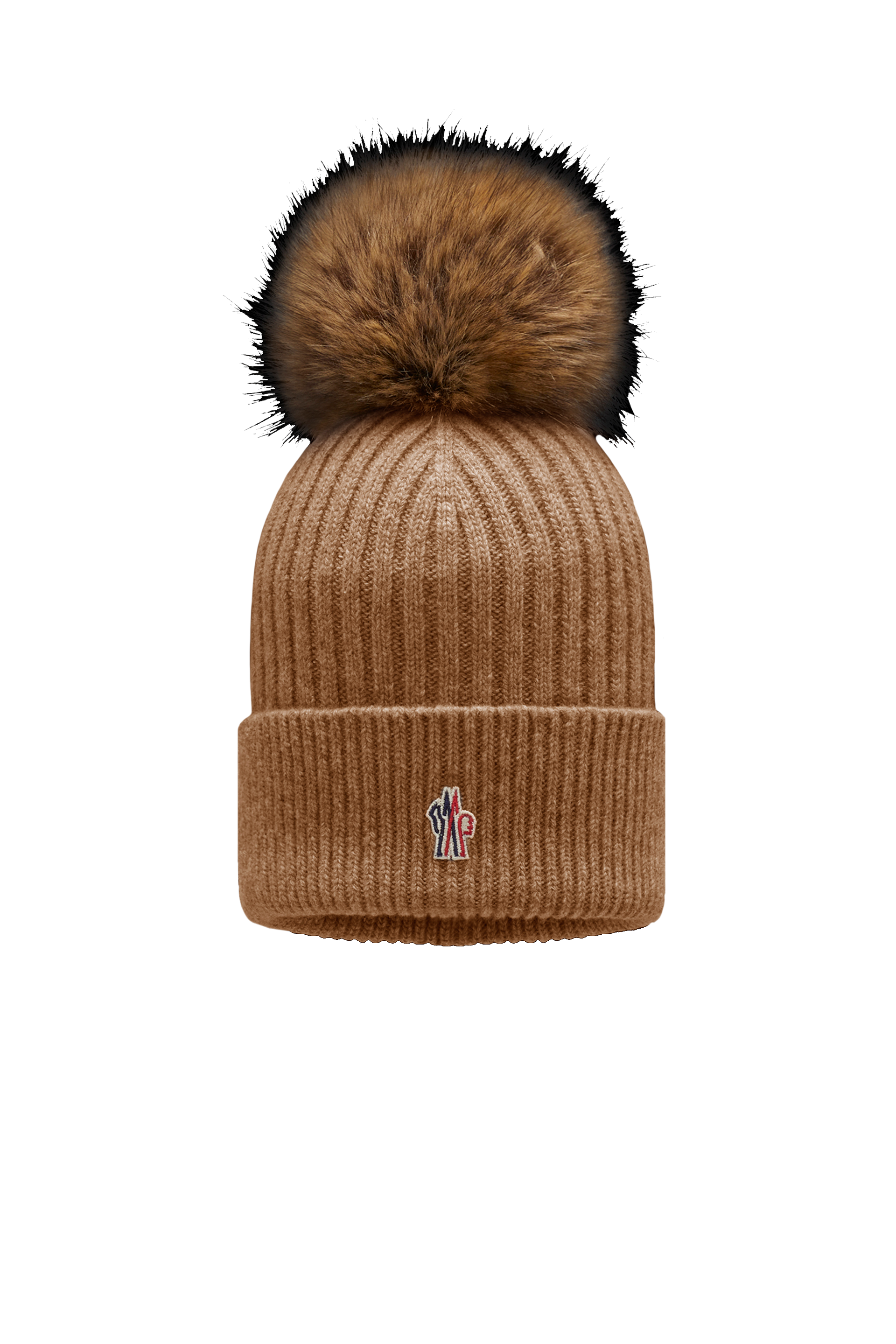 Moncler Cashmere Beanie With Pom Pom Multicolour Size One Size