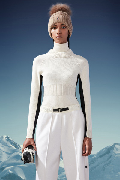 Off White Wool Turtleneck Sweater - Sweaters & Cardigans for Women ...