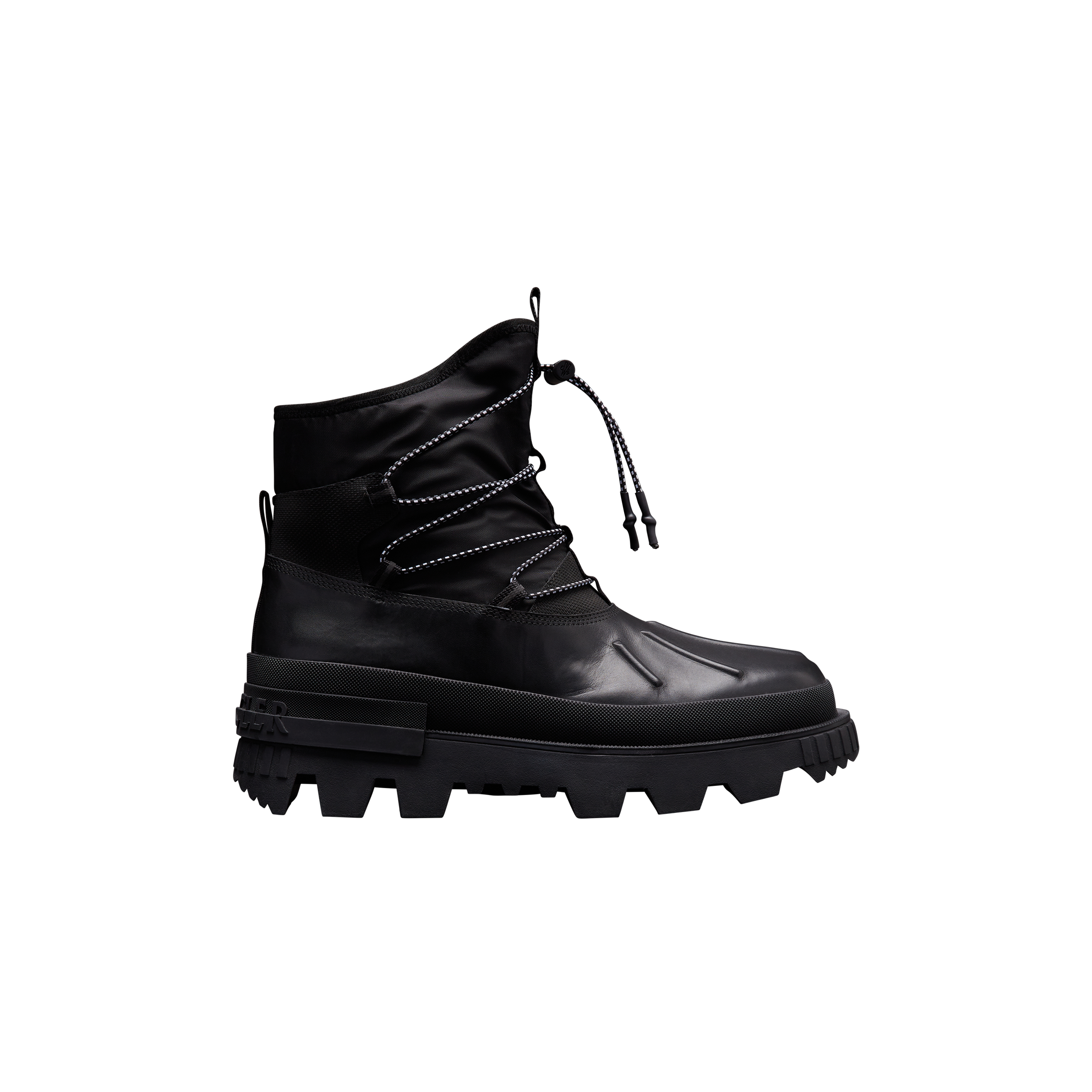 Moncler Collection Mallard Lace-up Boots Black Size 42
