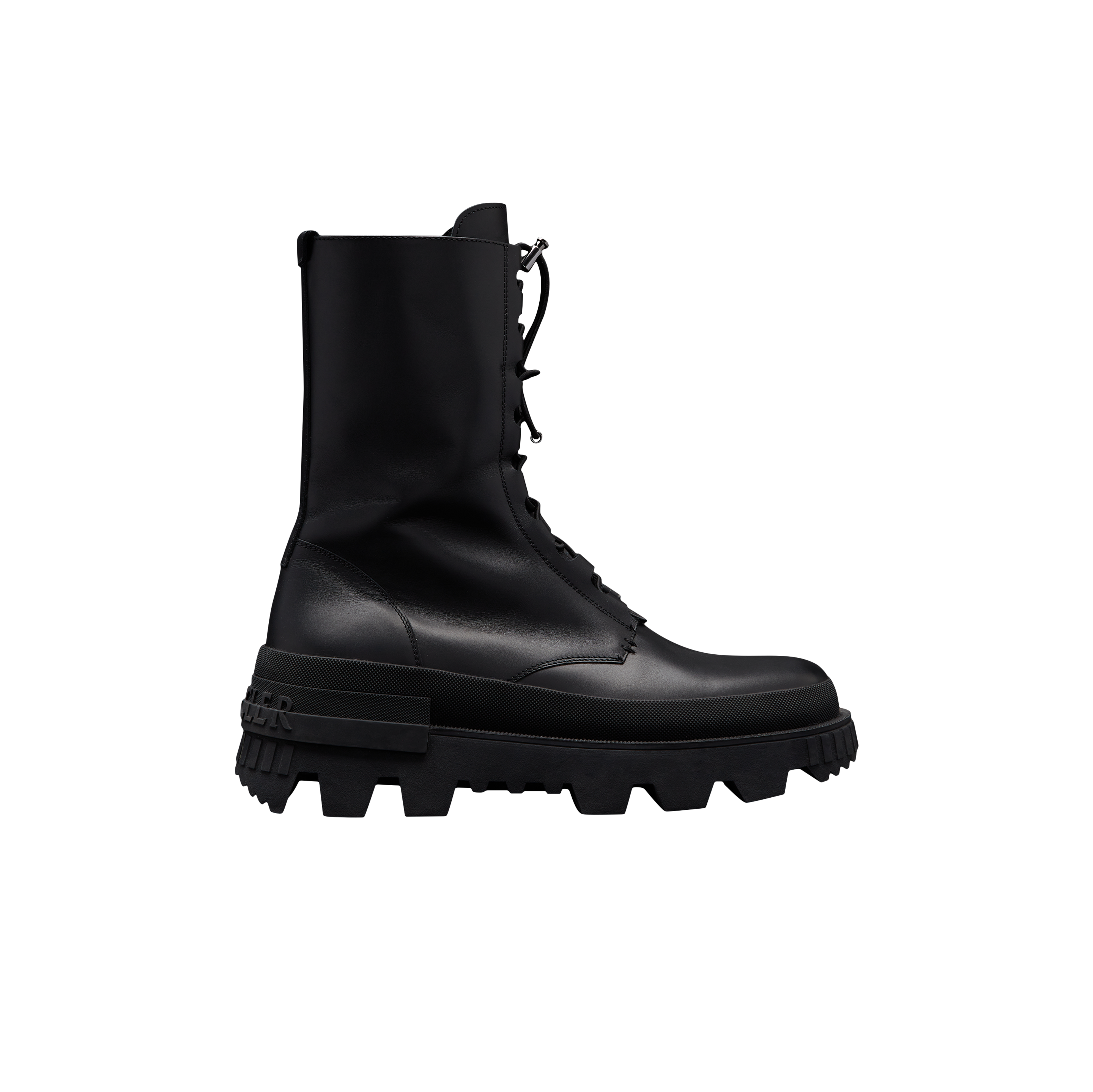 Moncler Collection Vail Lace-up Ankle Boots In Black