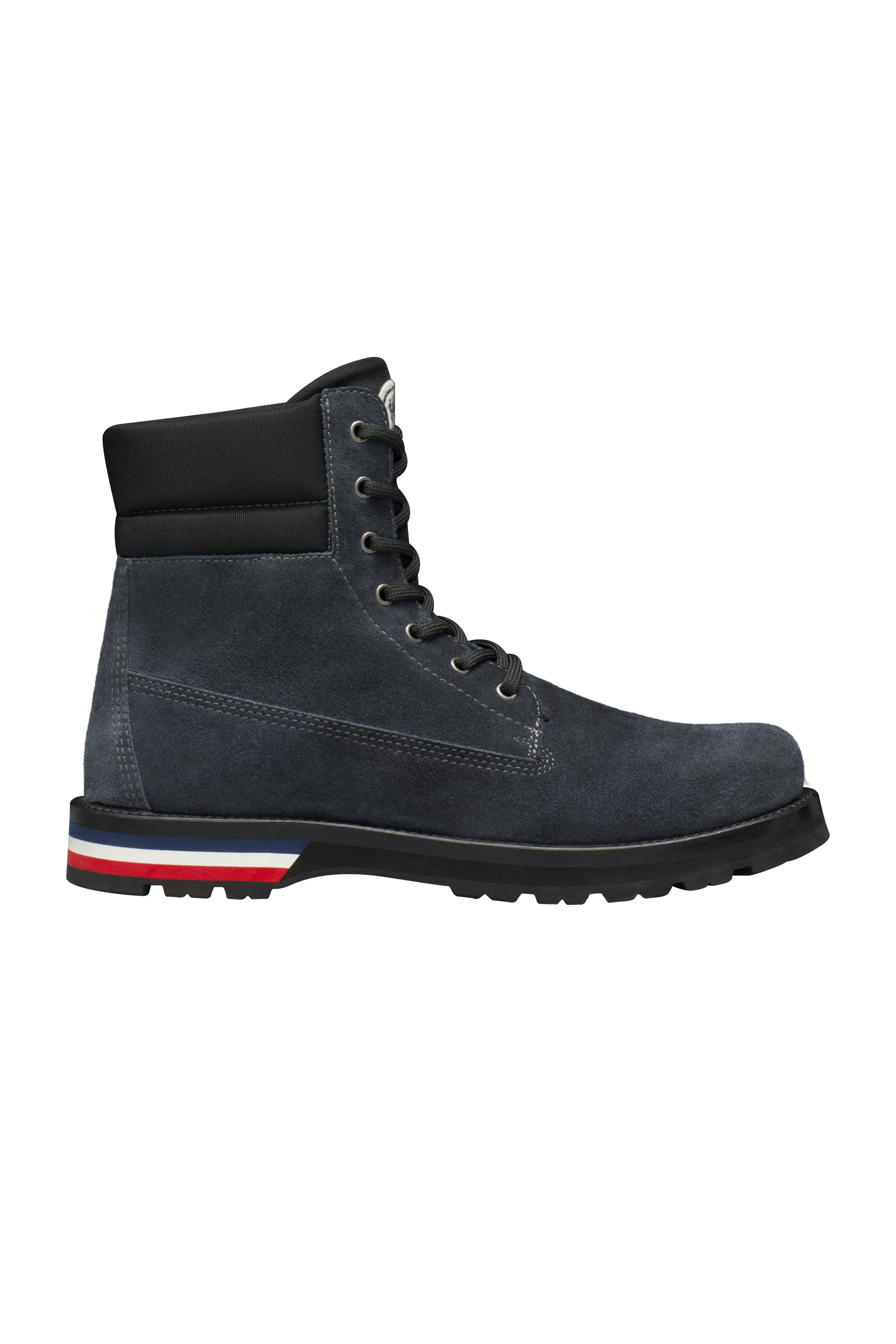 Moncler Collection Vancouver Lace-up Boots Gray Size 44