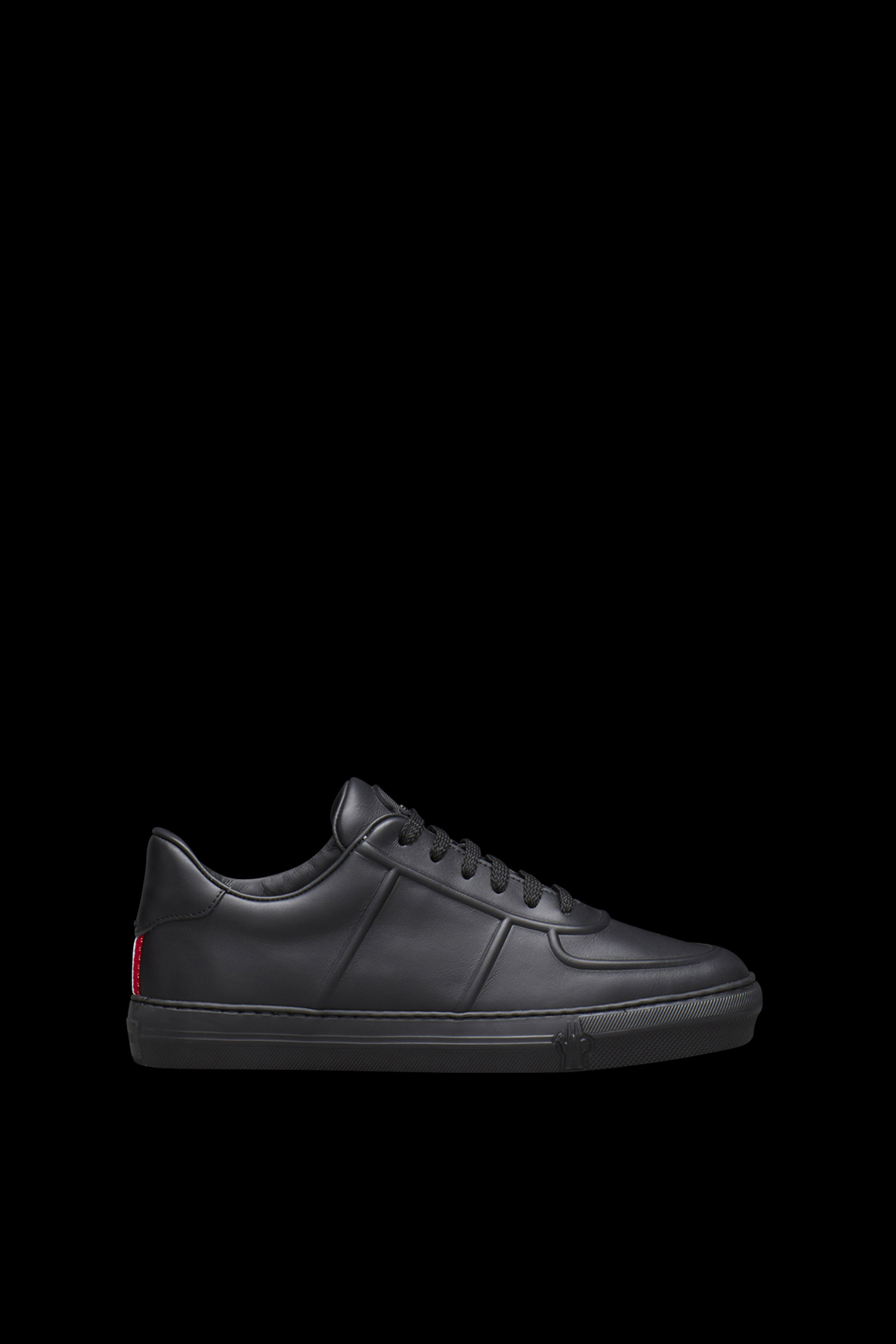 Moncler Collection Neue York Low Top Trainers Black Size 40