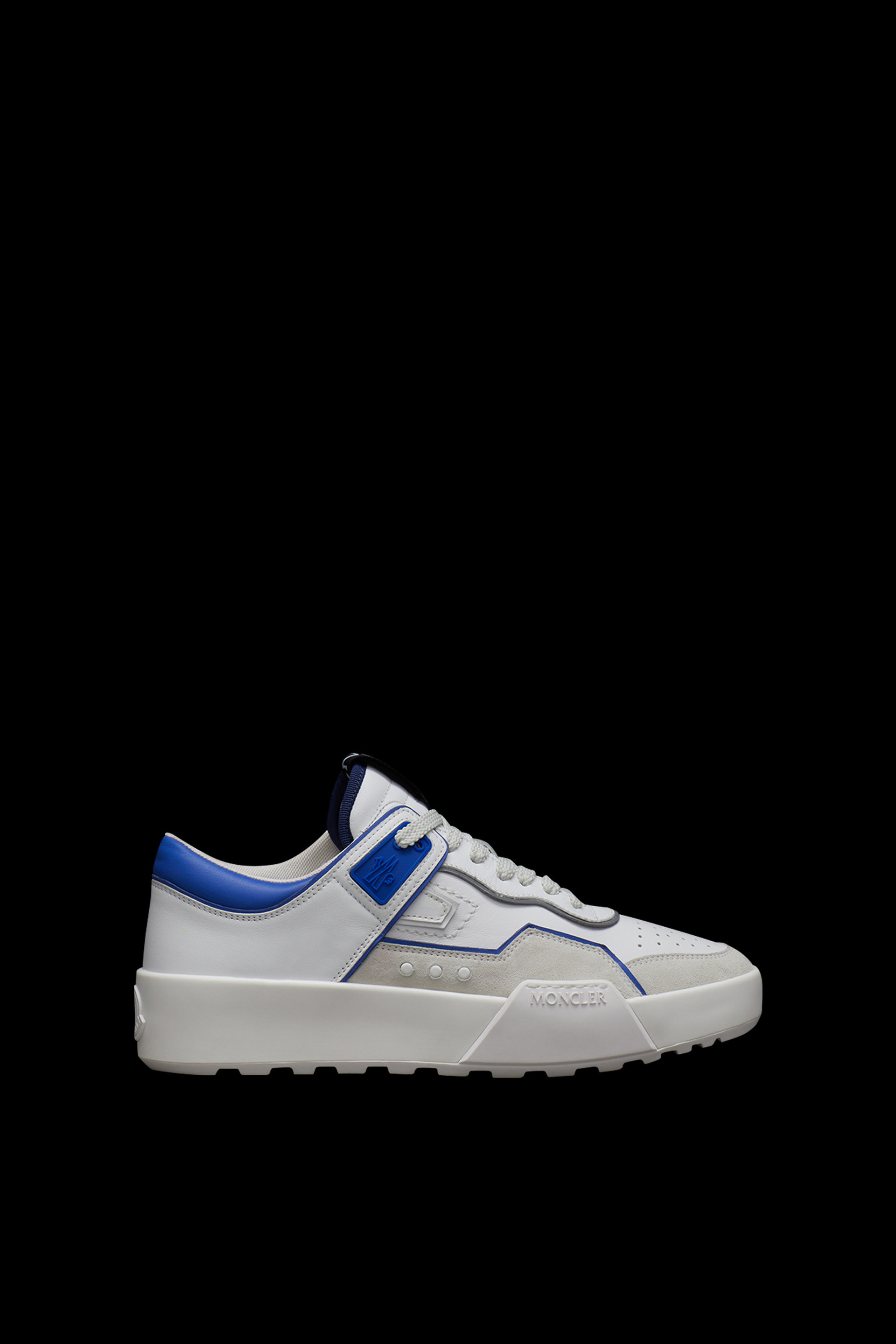 White & Blue Promyx Space Sneakers - Sneakers for Men | Moncler US