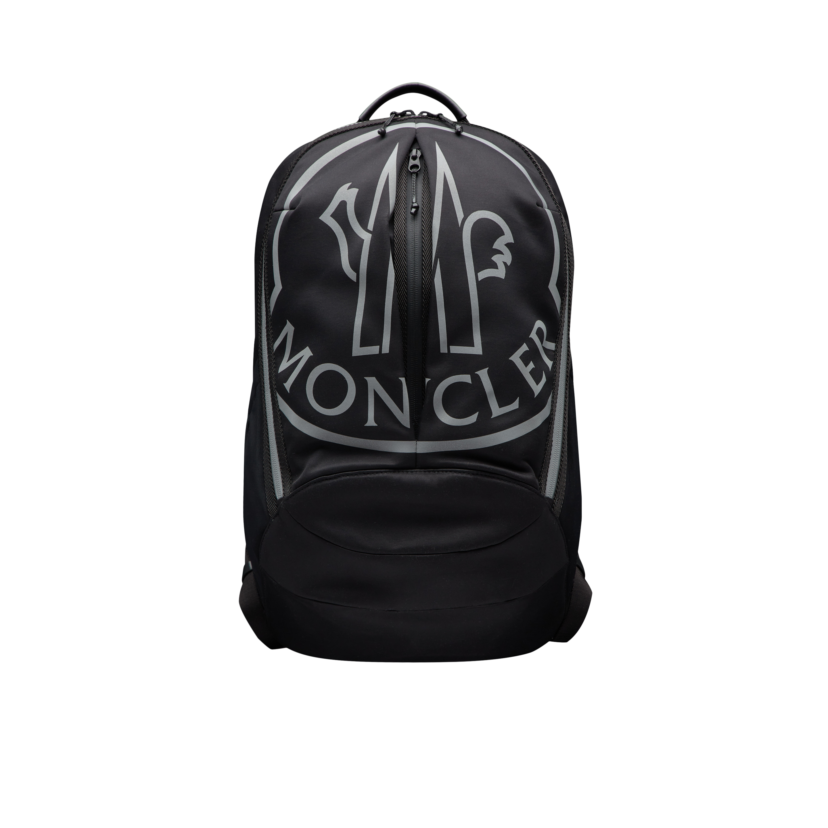 Moncler Collection Cut Backpack In Neutral
