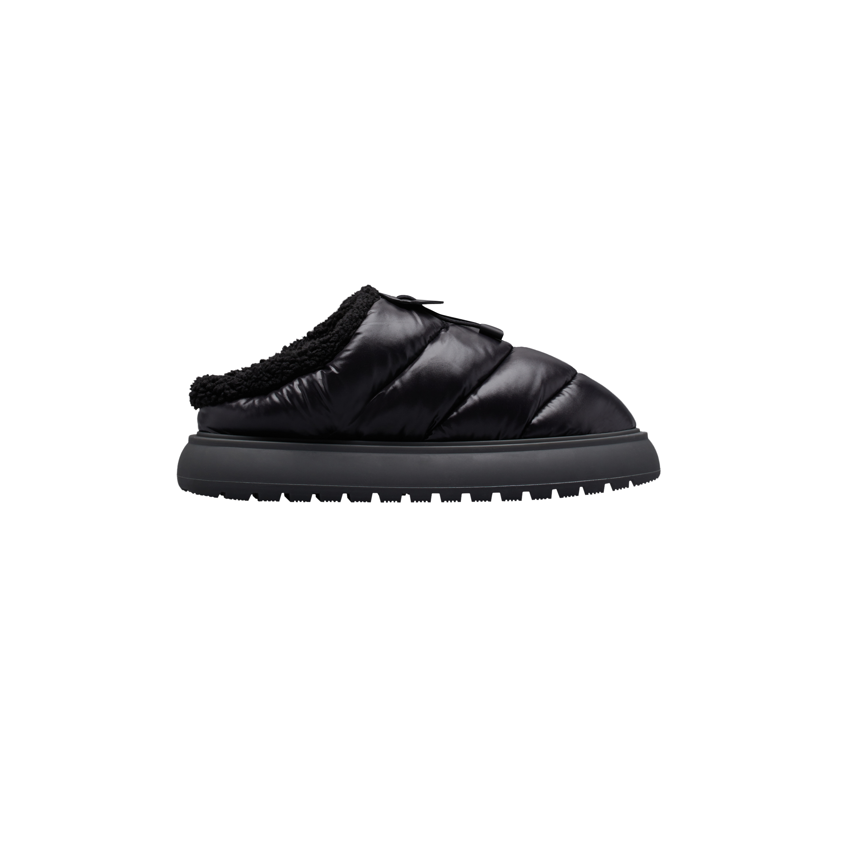 Moncler Collection Gaia Slippers Black Size 37