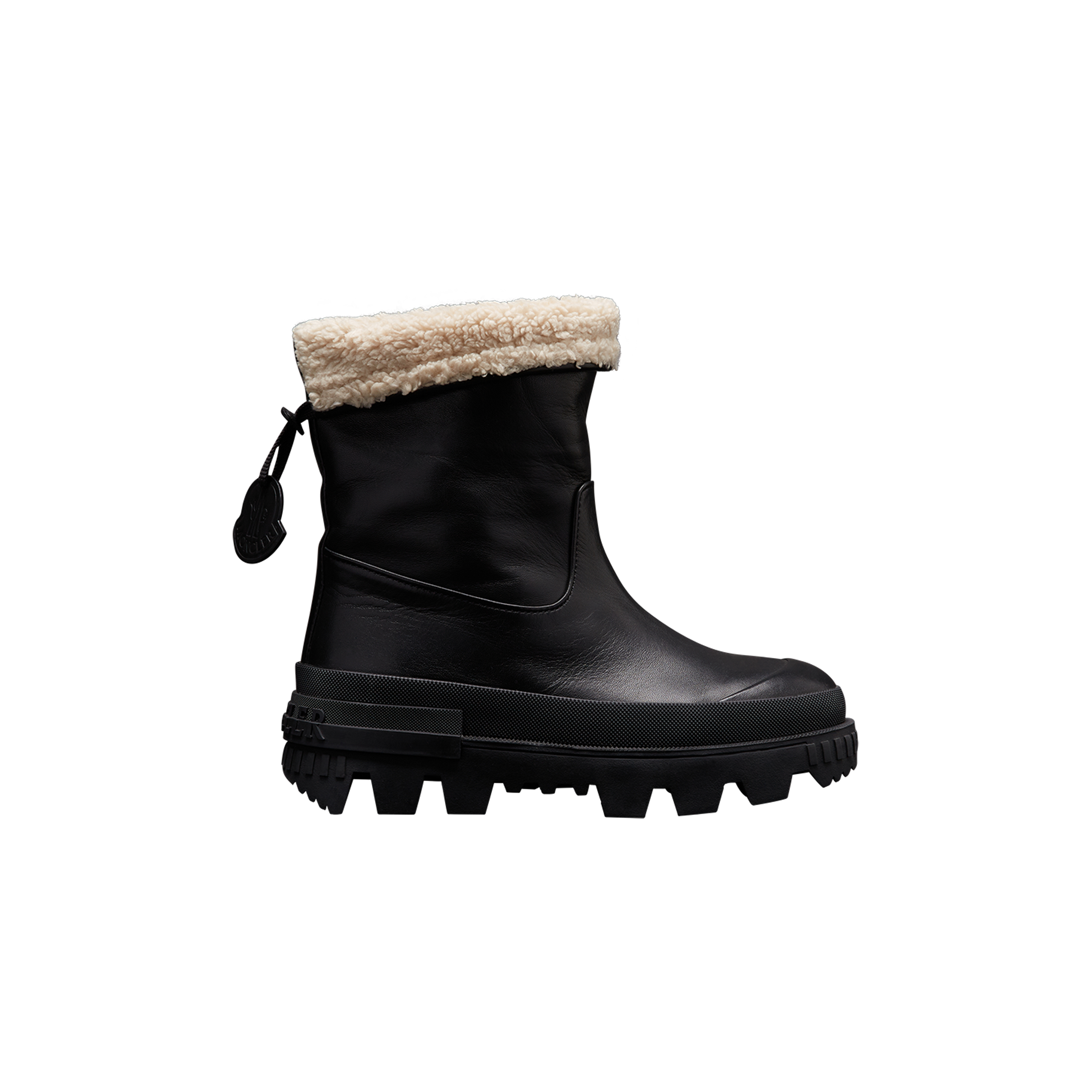 Moncler Collection Moscova Ankle Boots Black Size 38