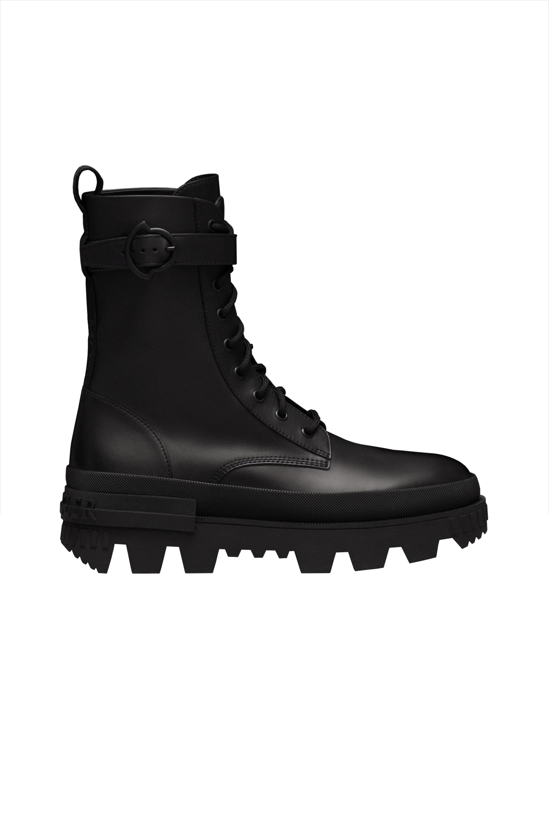 Moncler Collection Carinne Lace-up Boots In Black
