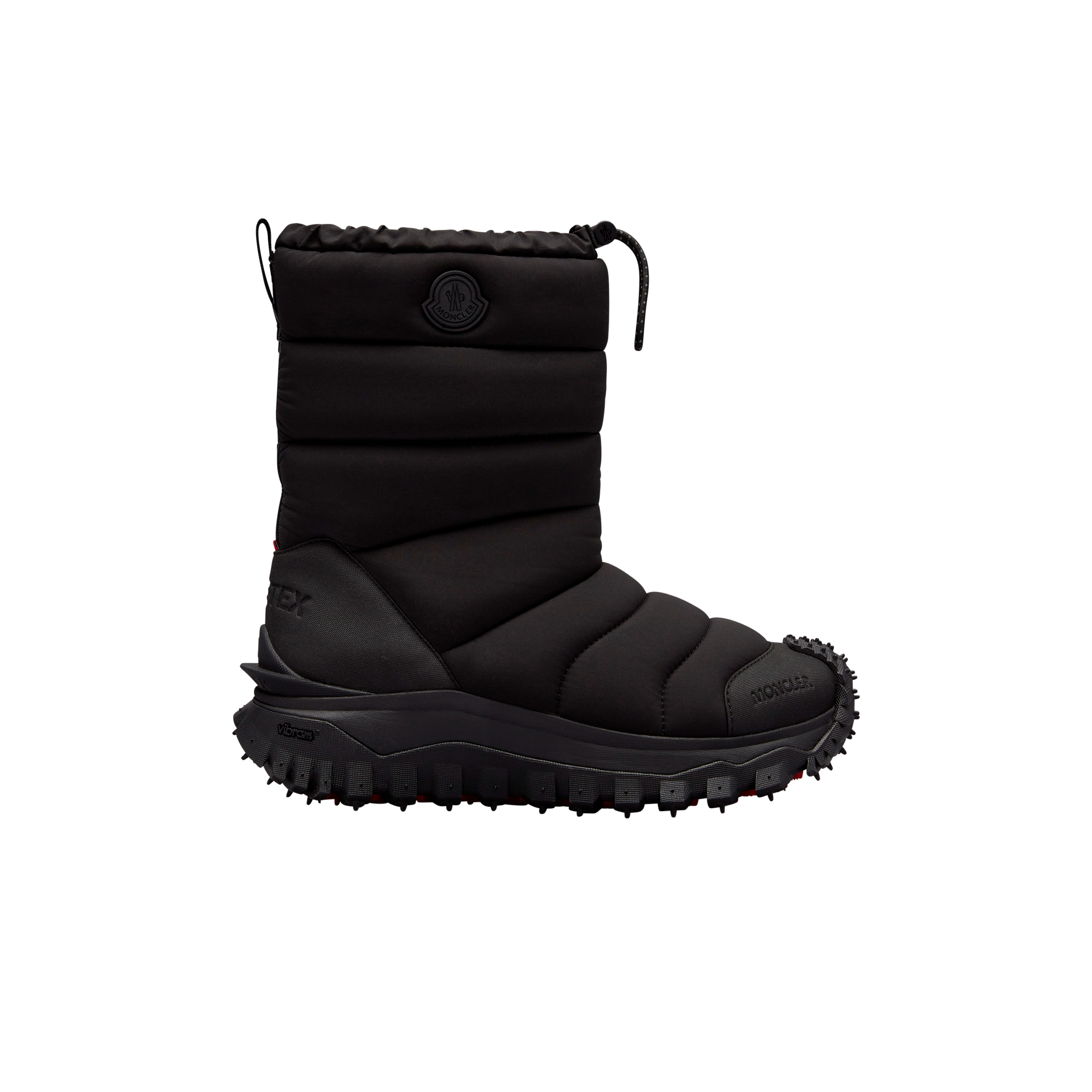 Moncler Collection Snow Boots Tailgrip Après In Black