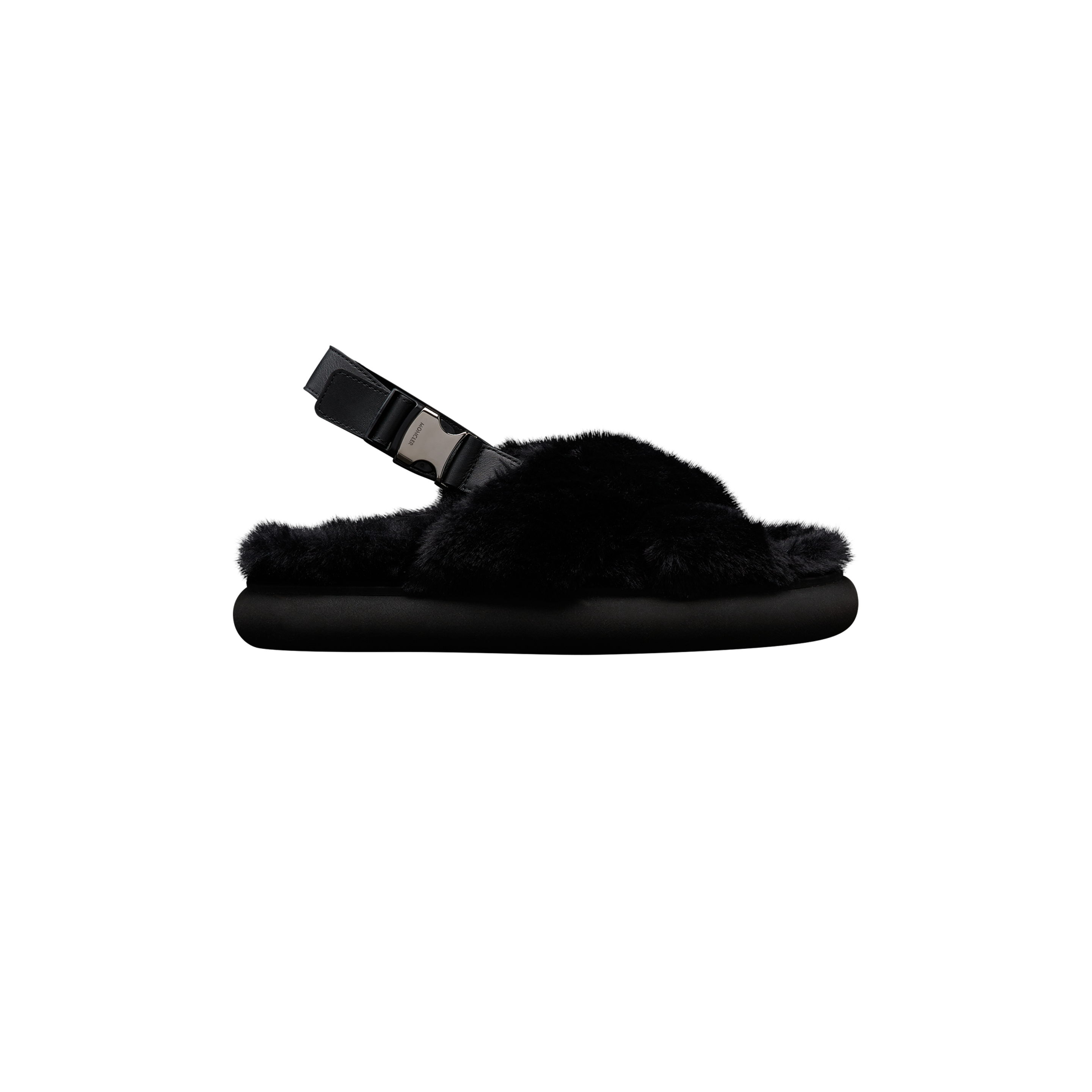Moncler Collection Solarisse Sandals Black Size 36