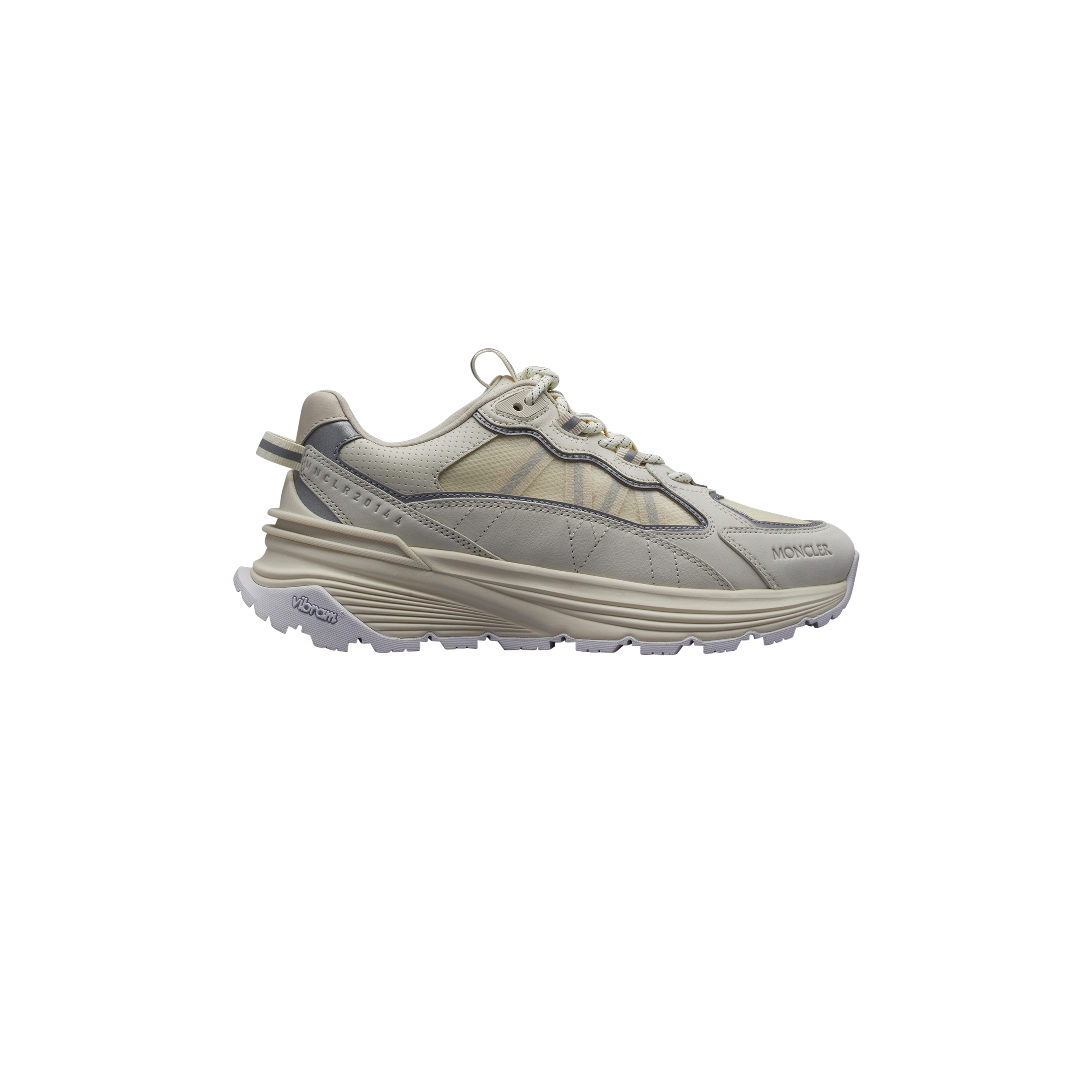 Moncler Collection Lite Runner Low Top Trainers In White