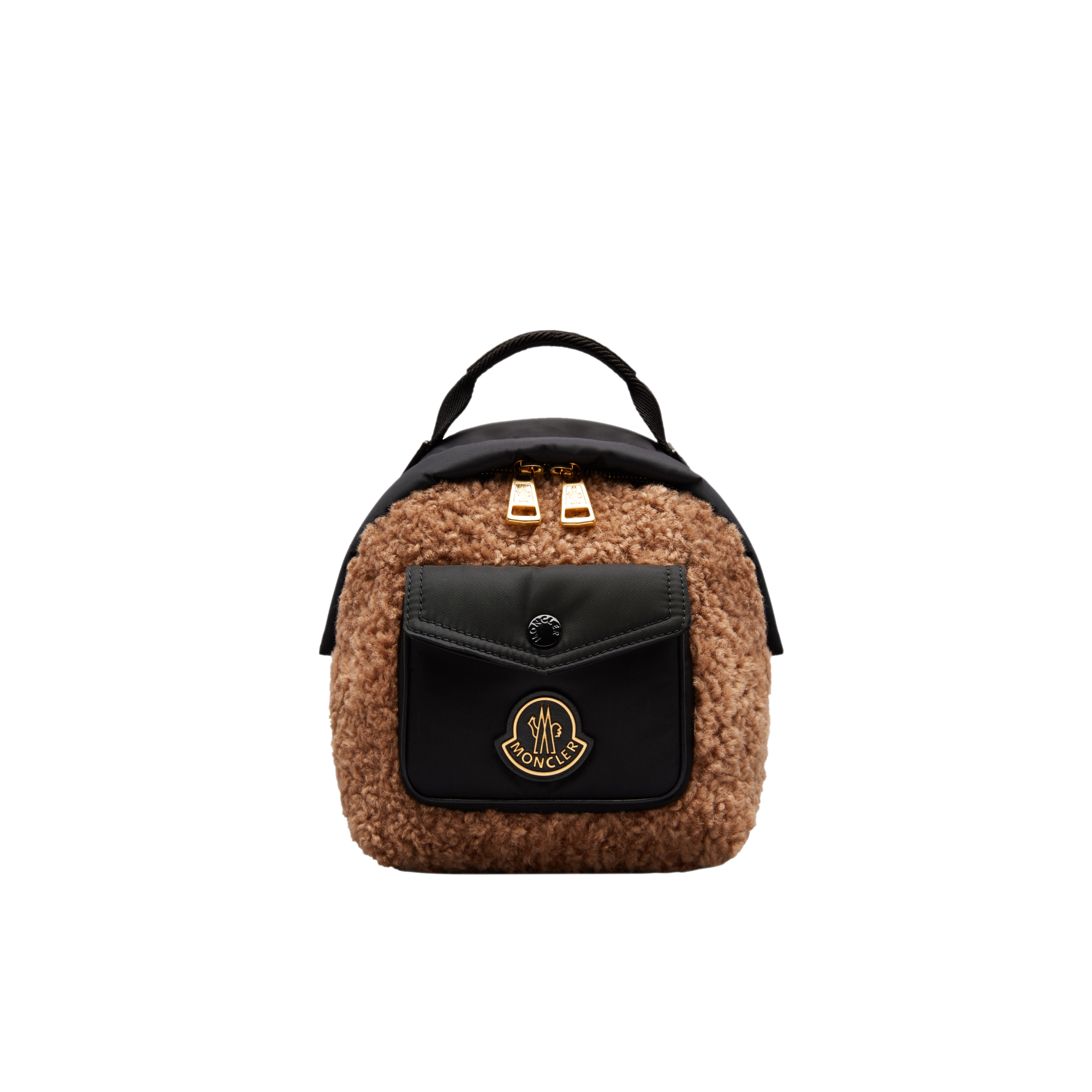 Moncler Collection Astro Mini Backpack In Brown